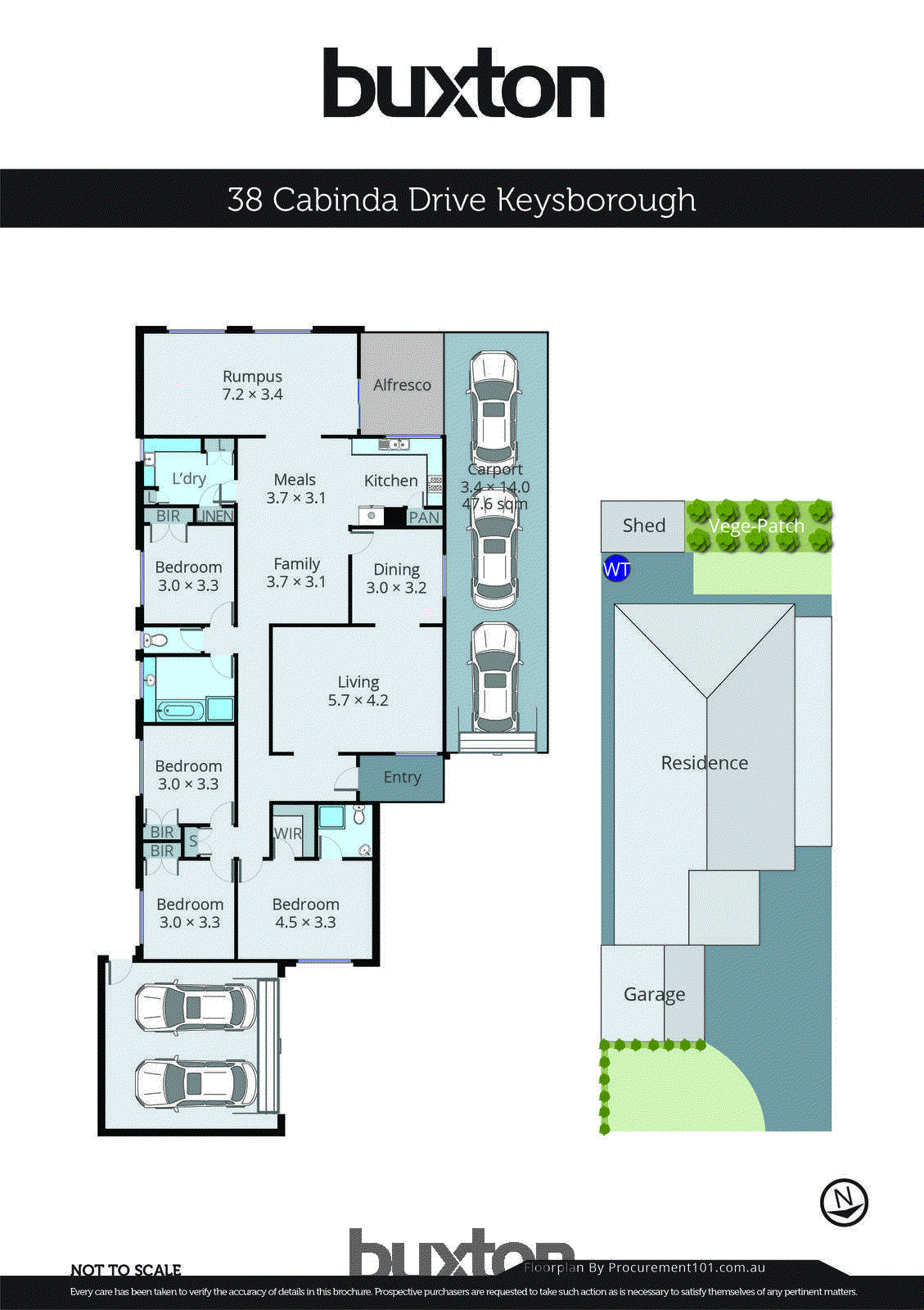 38 Cabinda Drive, Keysborough VIC 3173 - Floorplan