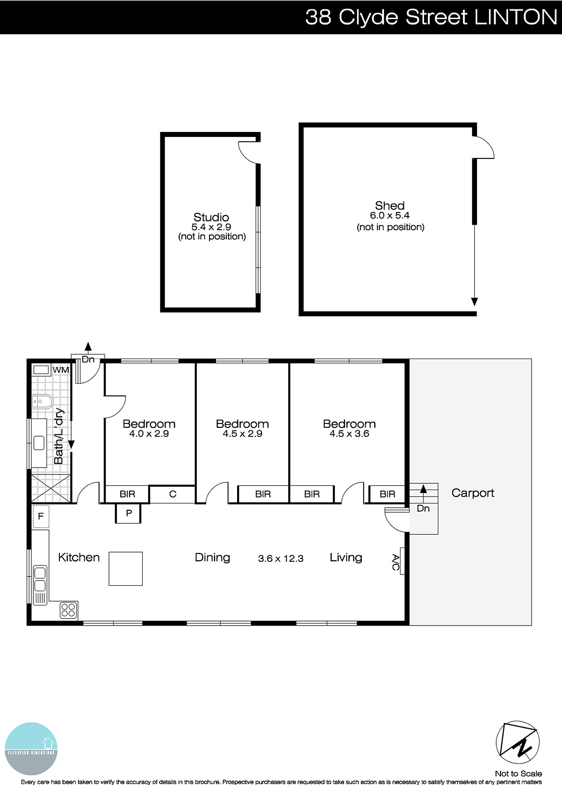 38 Clyde Street, Linton VIC 3360 - Floorplan