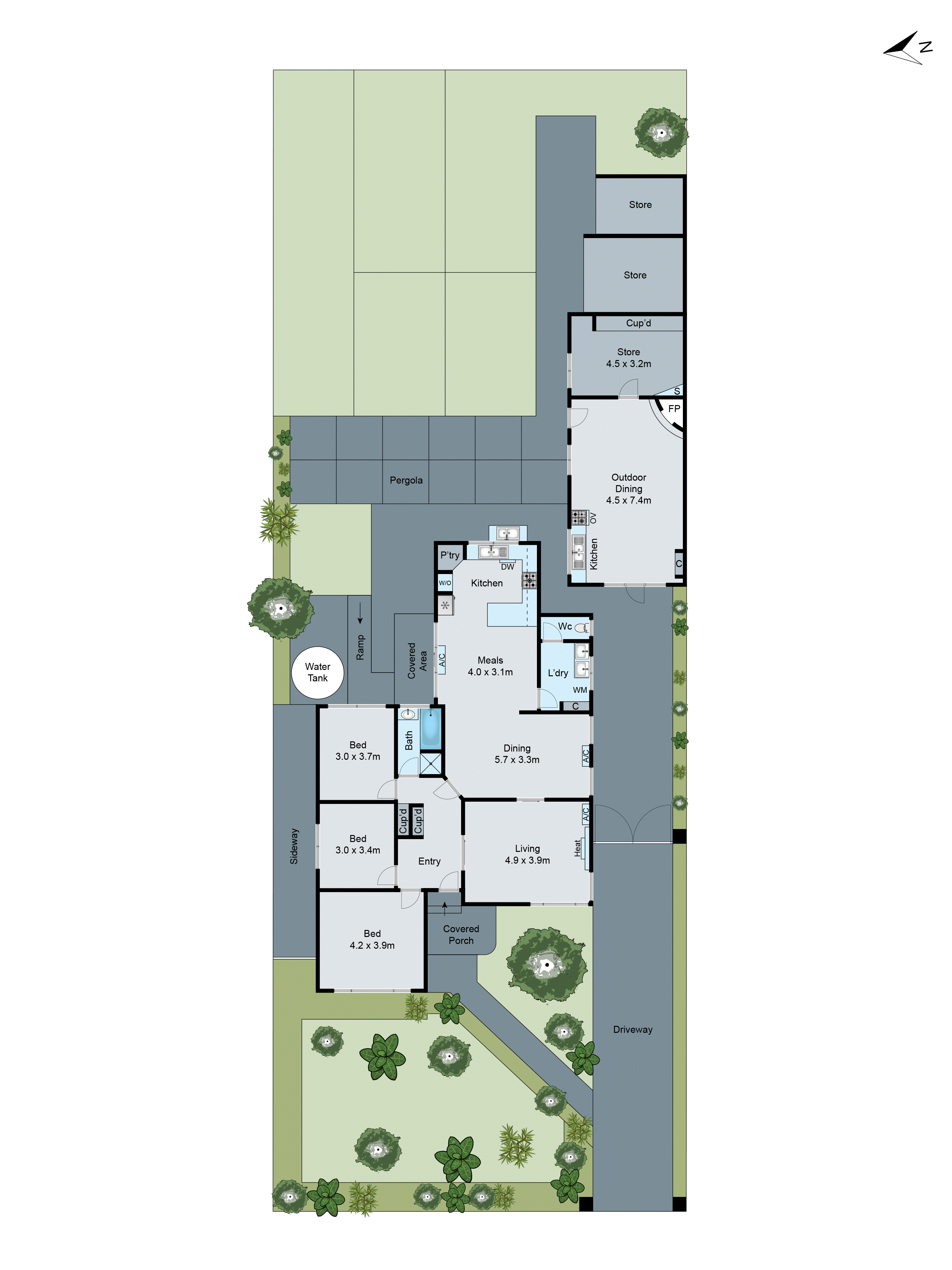38 Highland Avenue, Oakleigh East VIC 3166 - Floorplan