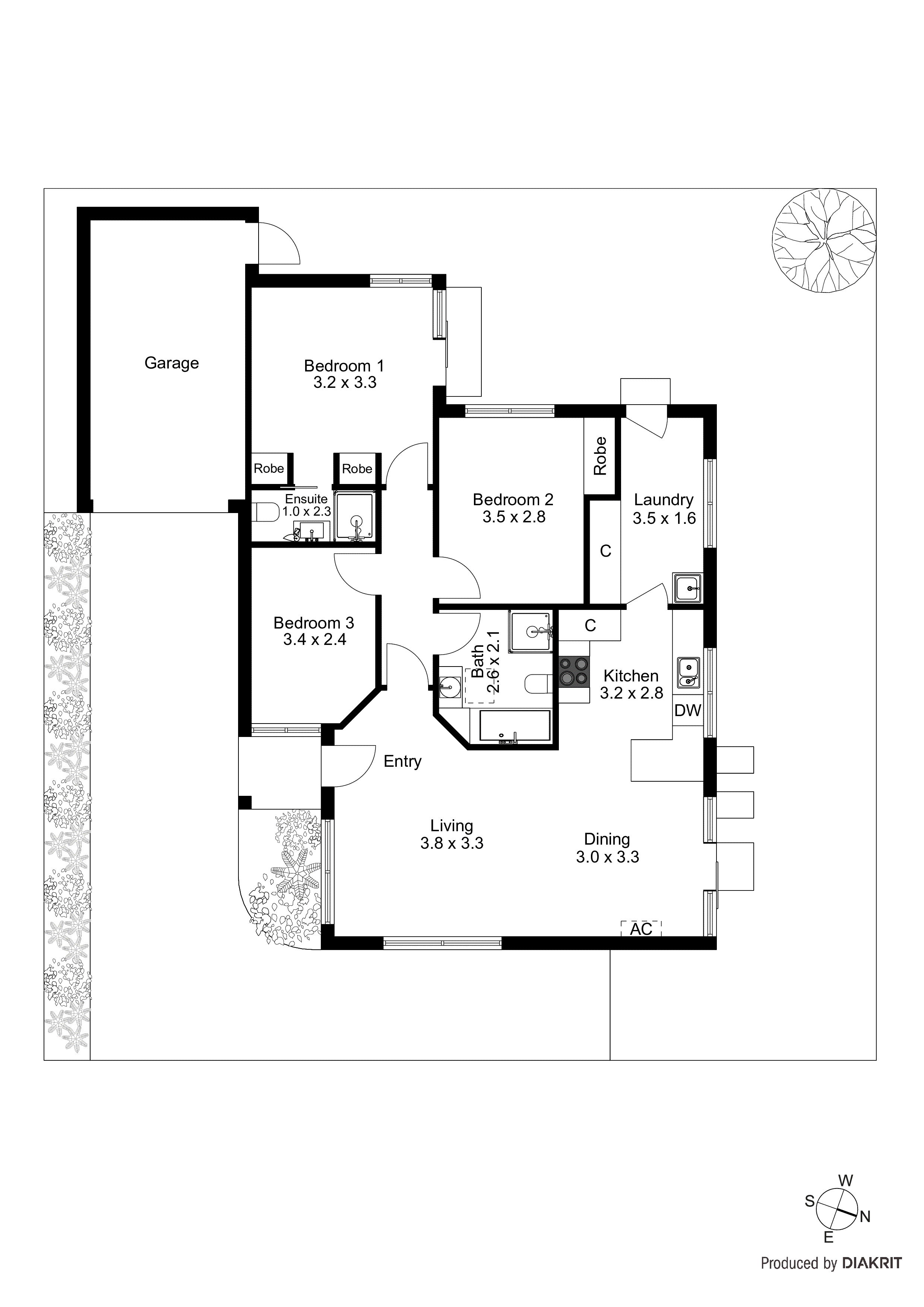 3/8 Kalimna Street, Carrum VIC 3197 - Floorplan