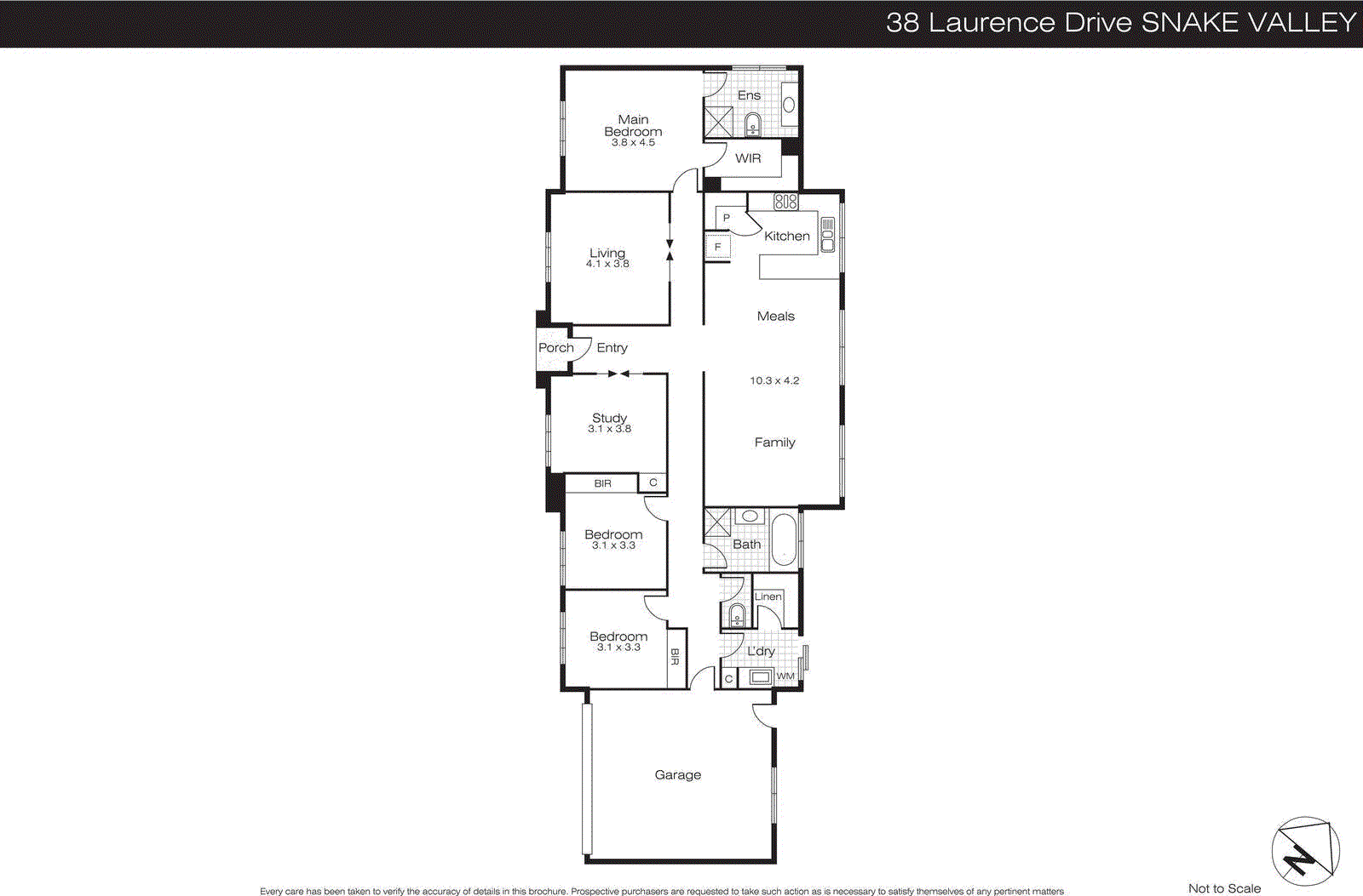 38 Laurence Drive, Snake Valley VIC 3351 - Floorplan