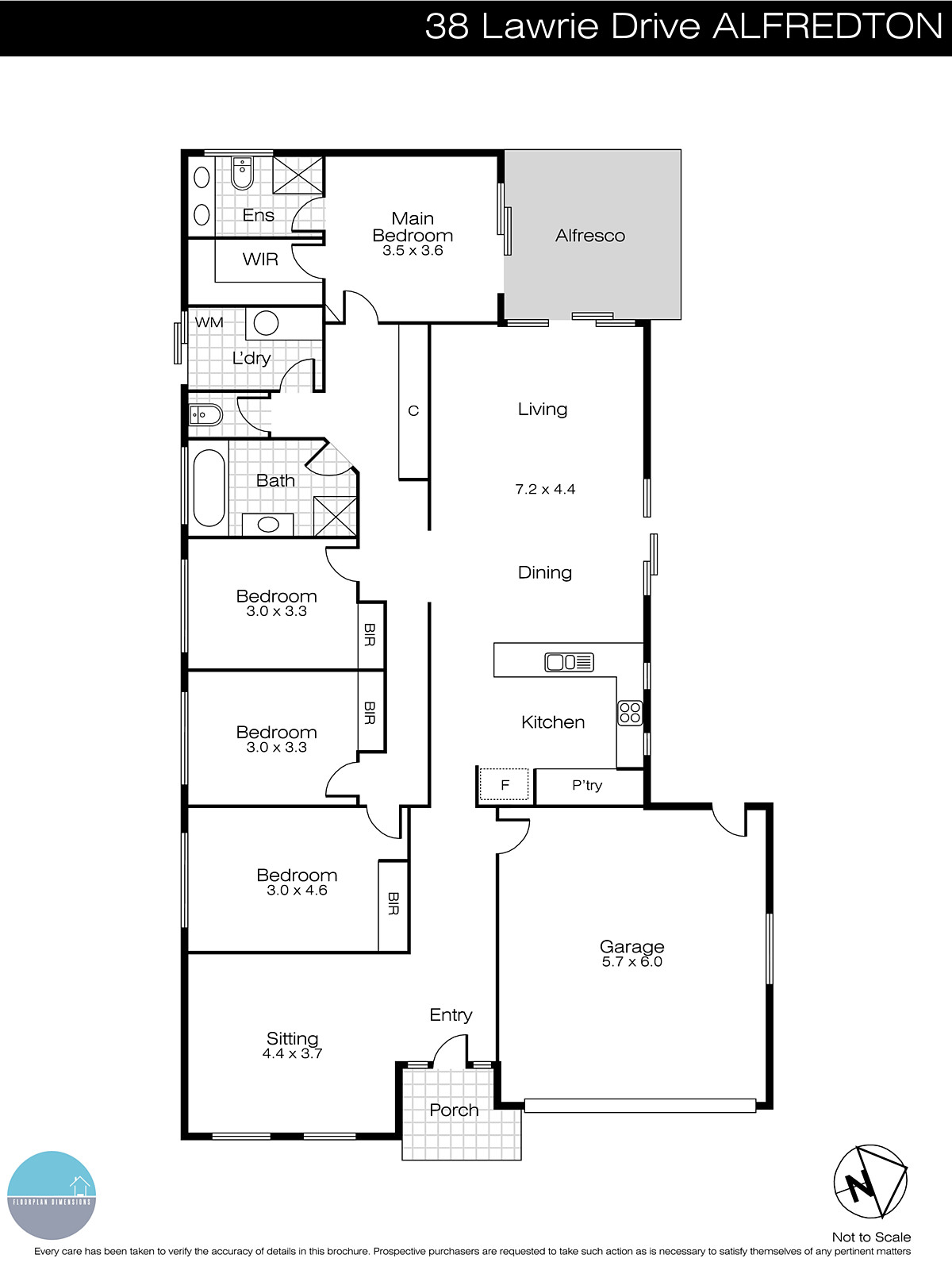 38 Lawrie Drive, Alfredton VIC 3350 - Floorplan
