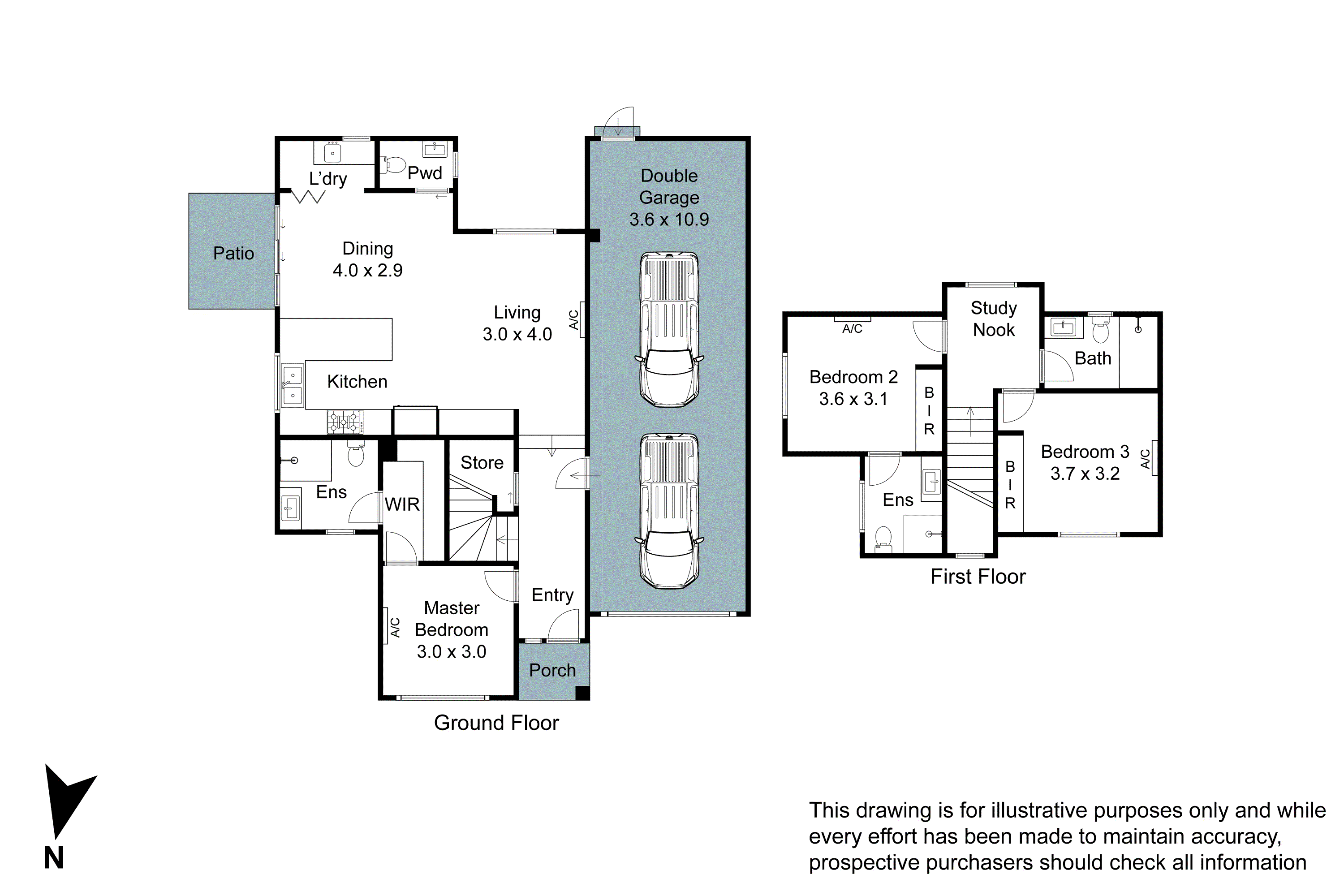 3/8 Neera Court, Glen Waverley VIC 3150 - Floorplan