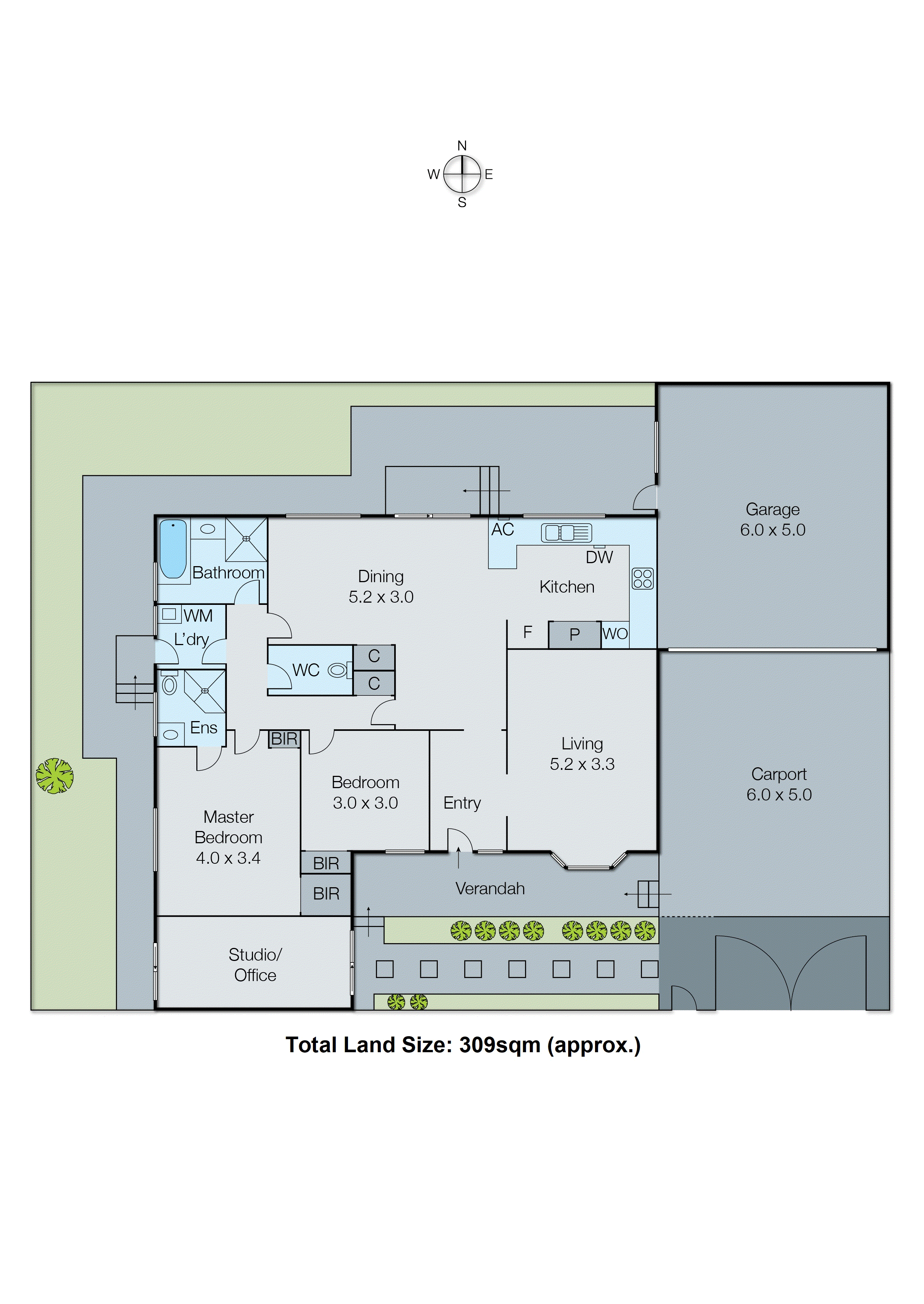 3/8 Peace Street, Highett VIC 3190 - Floorplan