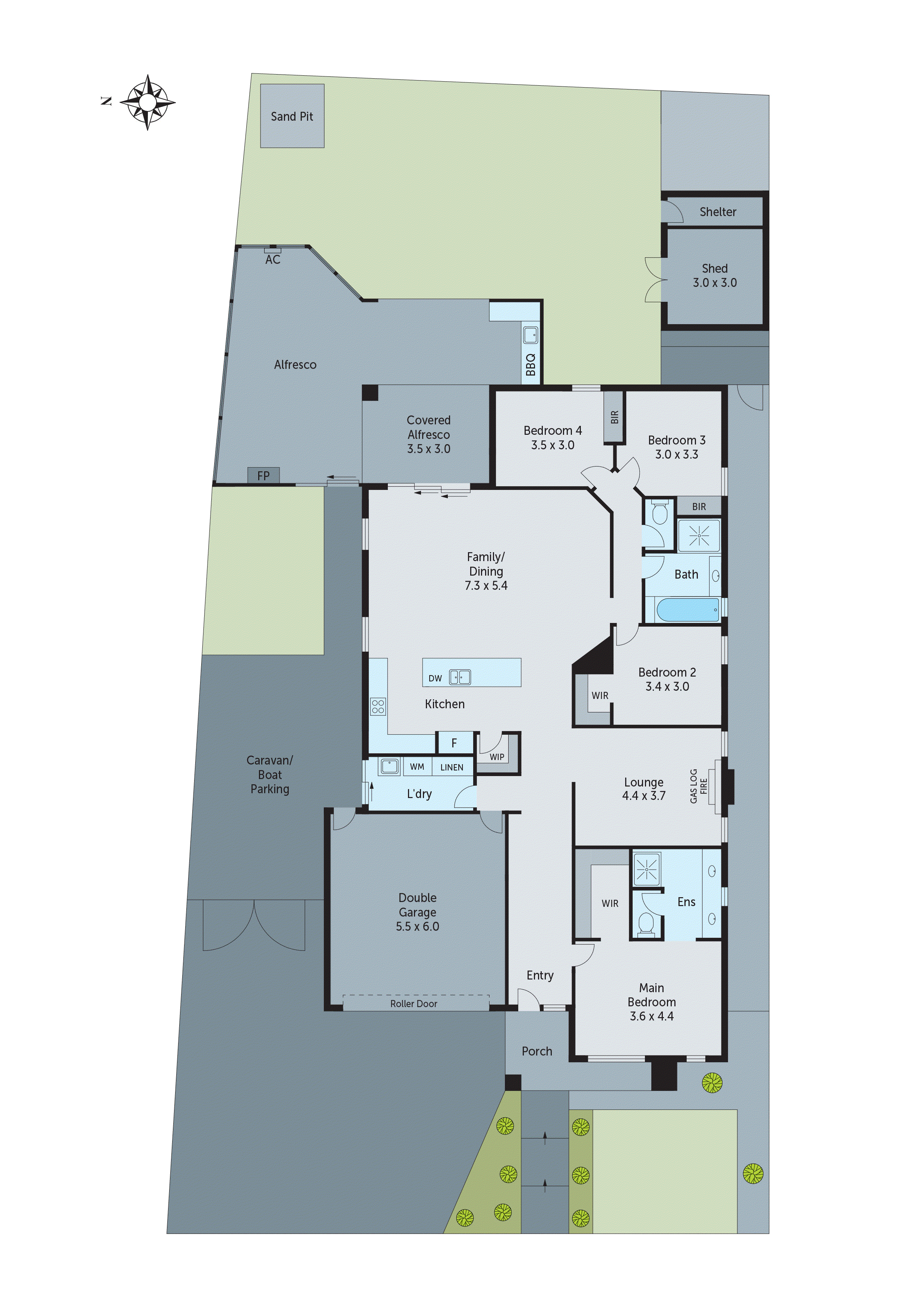 38 Pienza Way, Leopold VIC 3224 - Floorplan
