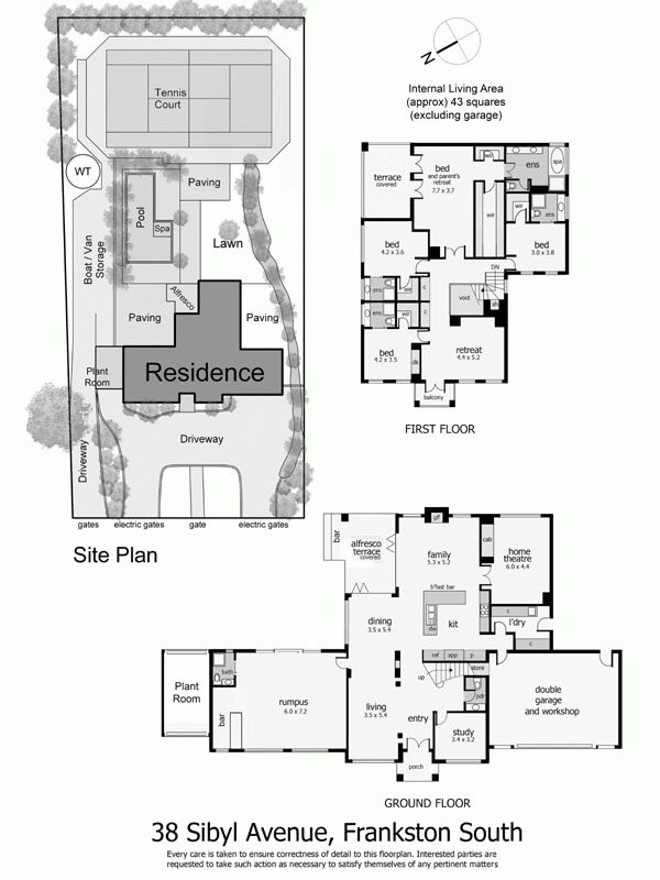 38 Sibyl Avenue, FRANKSTON SOUTH VIC 3199 - Floorplan