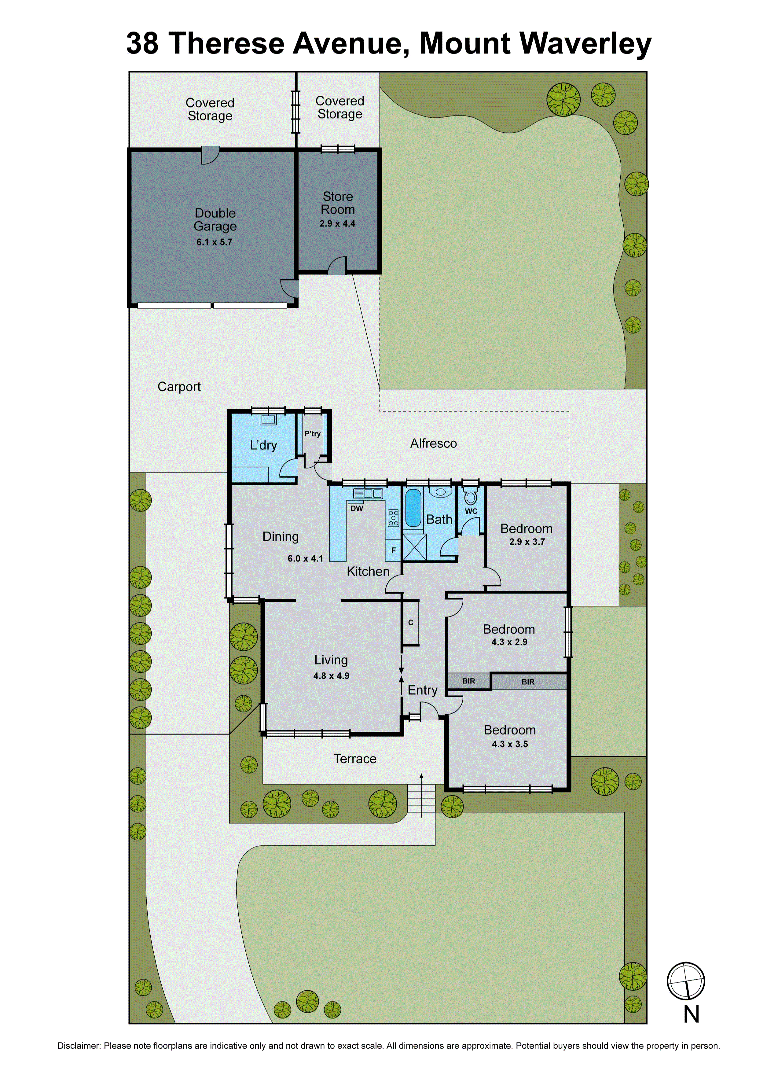 38 Therese Avenue, Mount Waverley VIC 3149 - Floorplan