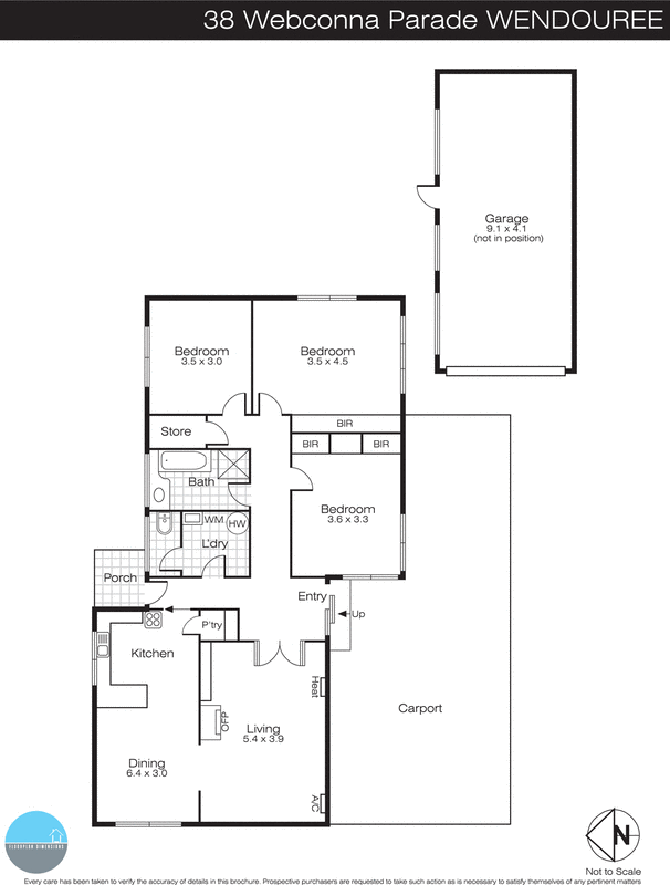 38 Webconna Parade, Wendouree VIC 3355 - Floorplan