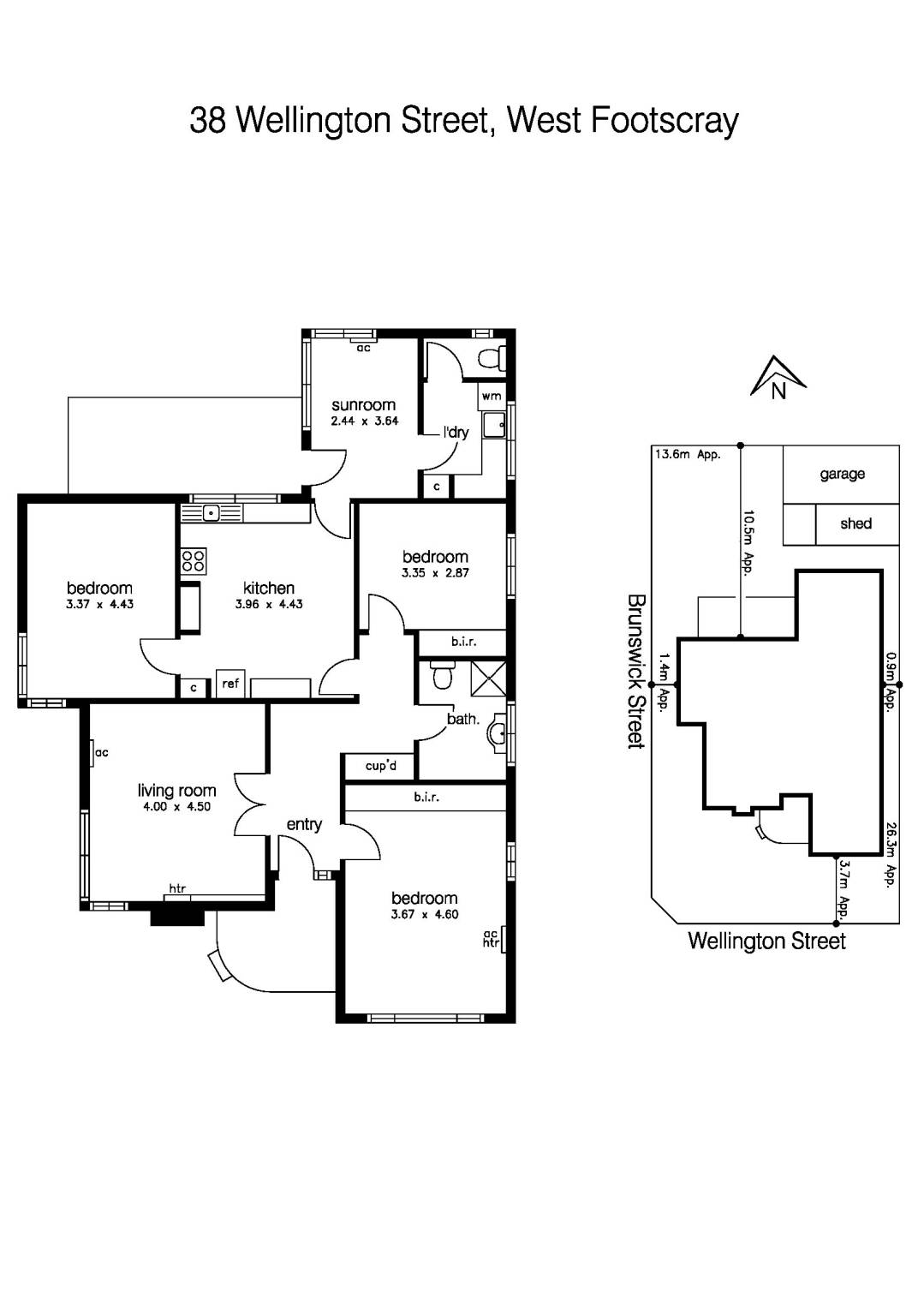 38 Wellington Street, WEST FOOTSCRAY VIC 3012 - Floorplan