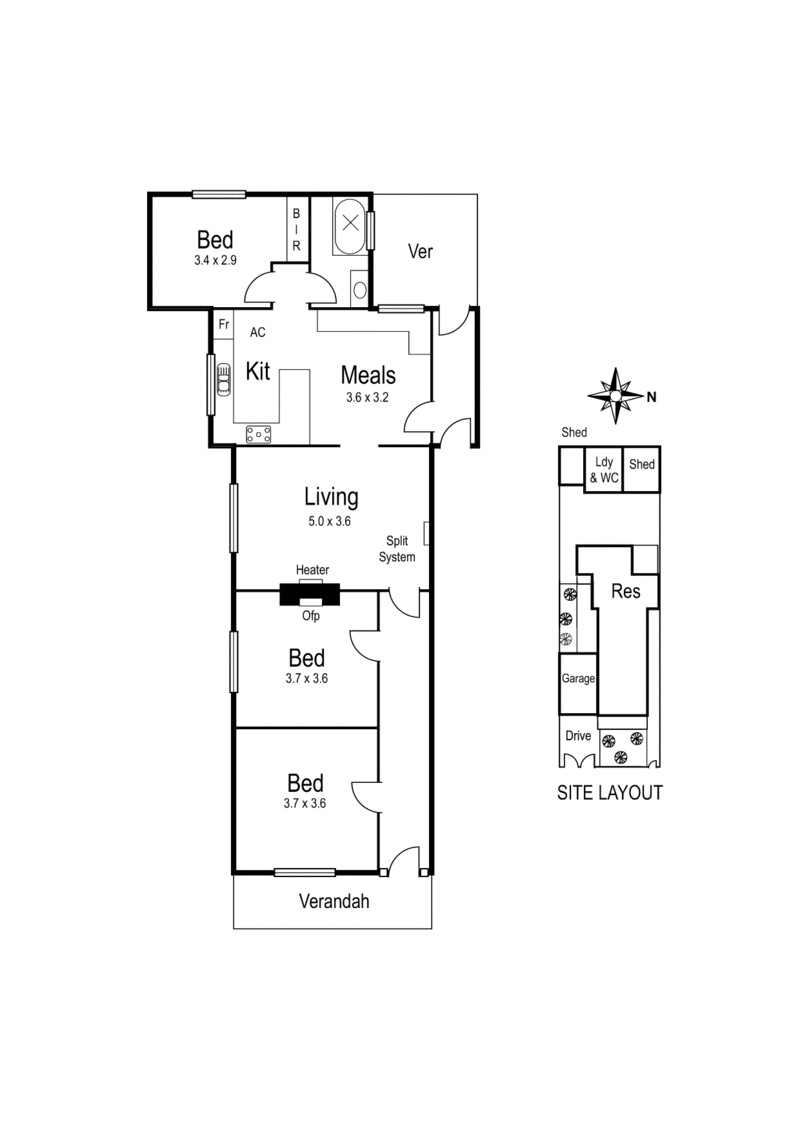 38 Williamstown Road, KINGSVILLE VIC 3012 - Floorplan