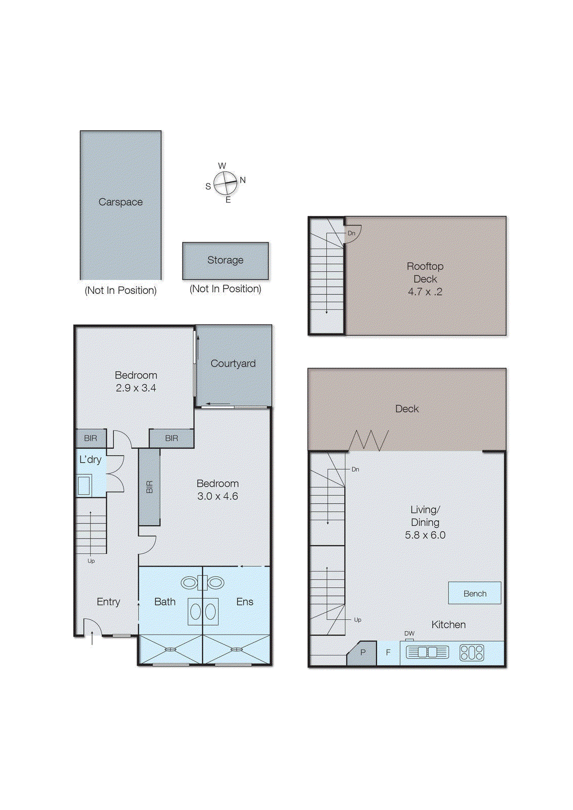 3/8 Willis Street, Hampton VIC 3188 - Floorplan