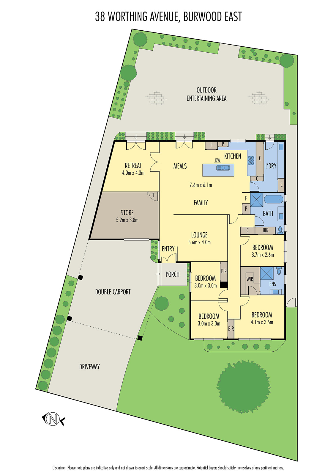 38 Worthing Avenue, Burwood East VIC 3151 - Floorplan