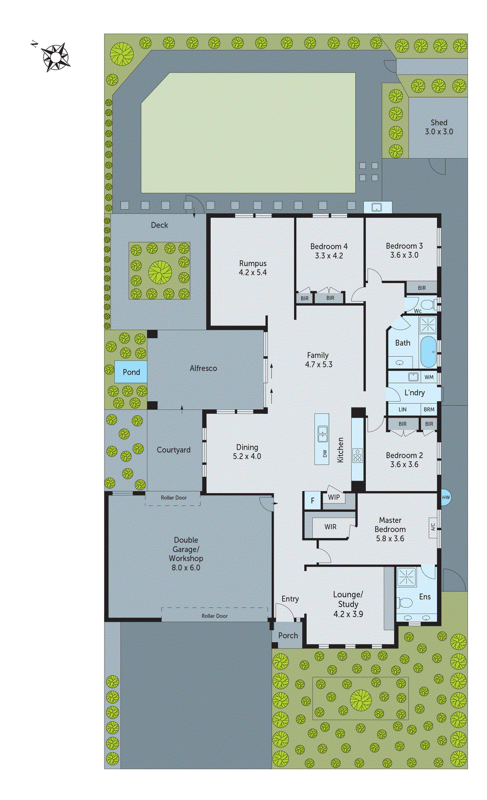 38 Yeoman Crescent, Leopold VIC 3224 - Floorplan