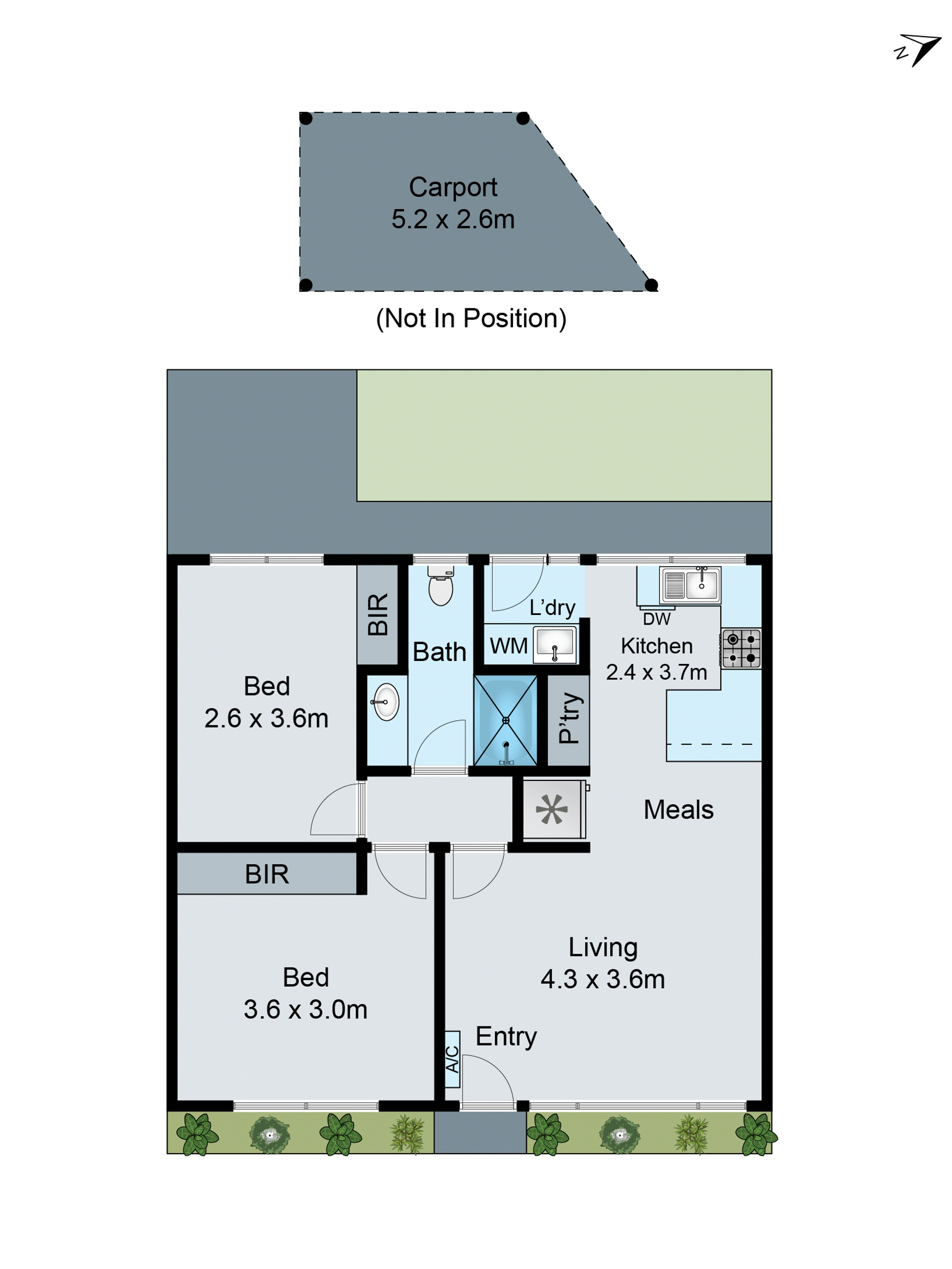 3/80 Balliang Street, South Geelong VIC 3220 - Floorplan