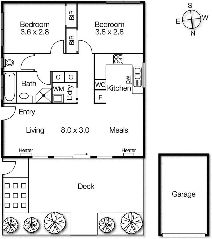 38/11 The Avenue, St Kilda East VIC 3183 - Floorplan