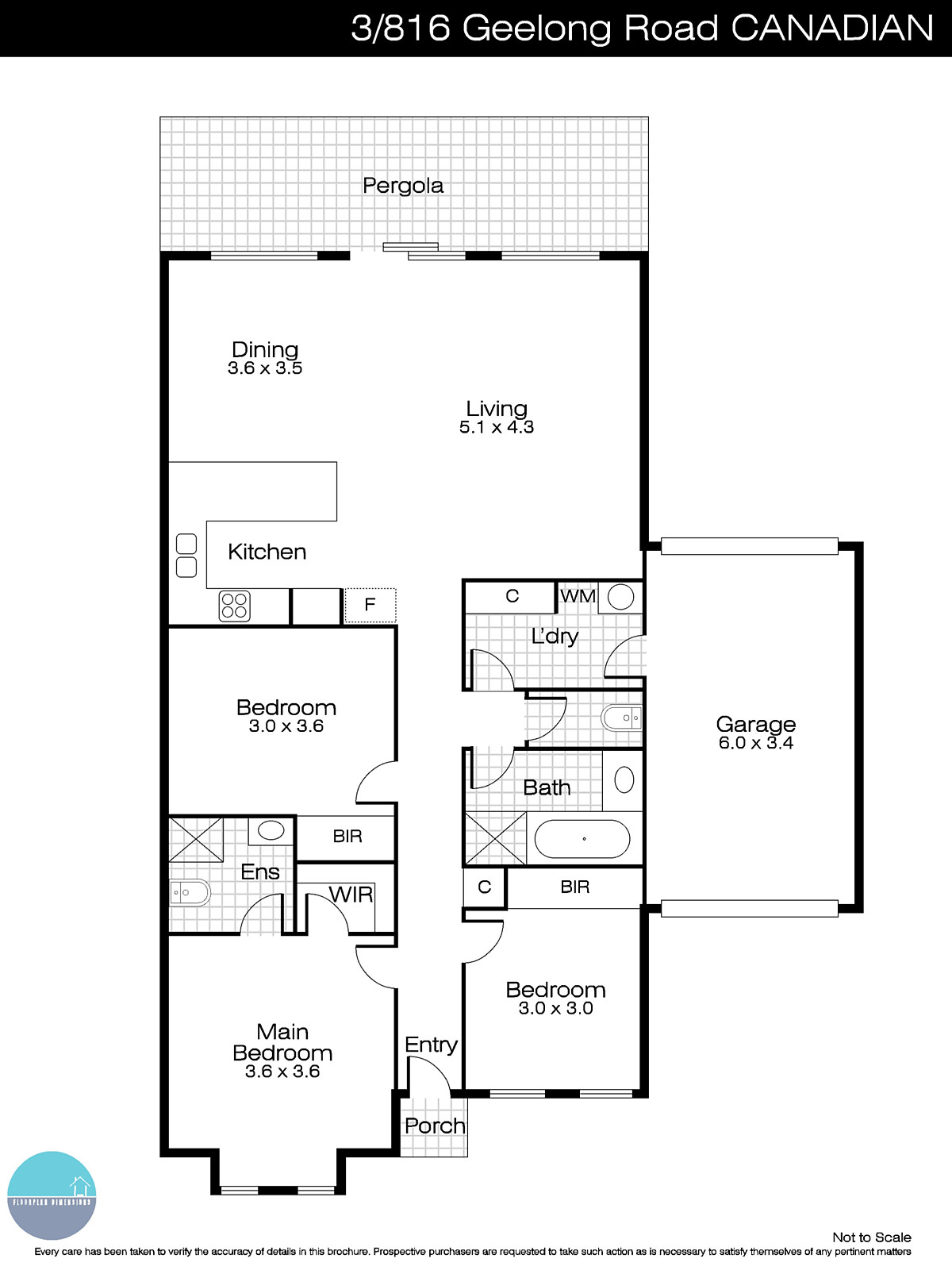 3/816 Geelong Road, Canadian VIC 3350 - Floorplan