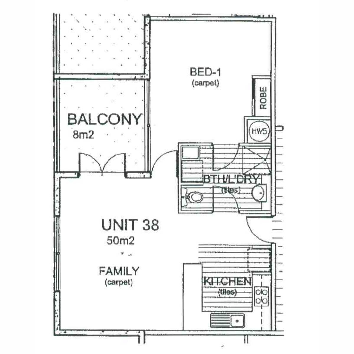 38/174 Esplanade East, Port Melbourne VIC 3207 - Floorplan