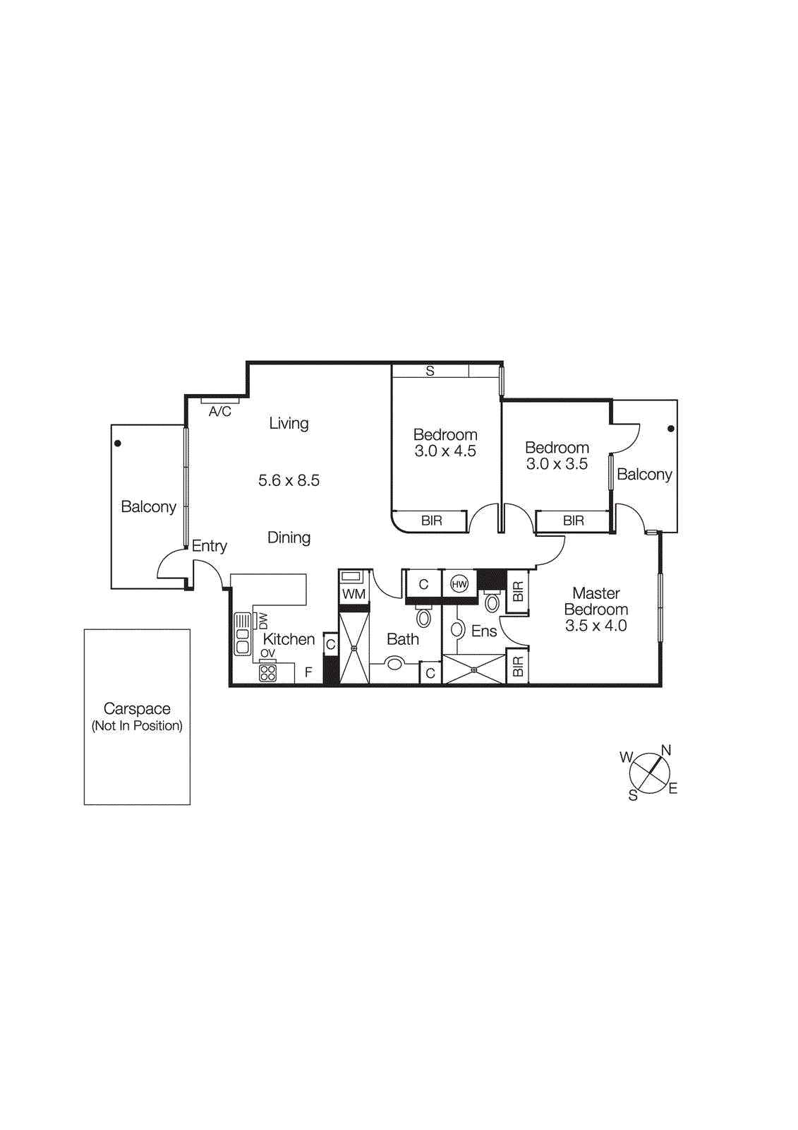 38/18 The Esplanade, St Kilda VIC 3182 - Floorplan