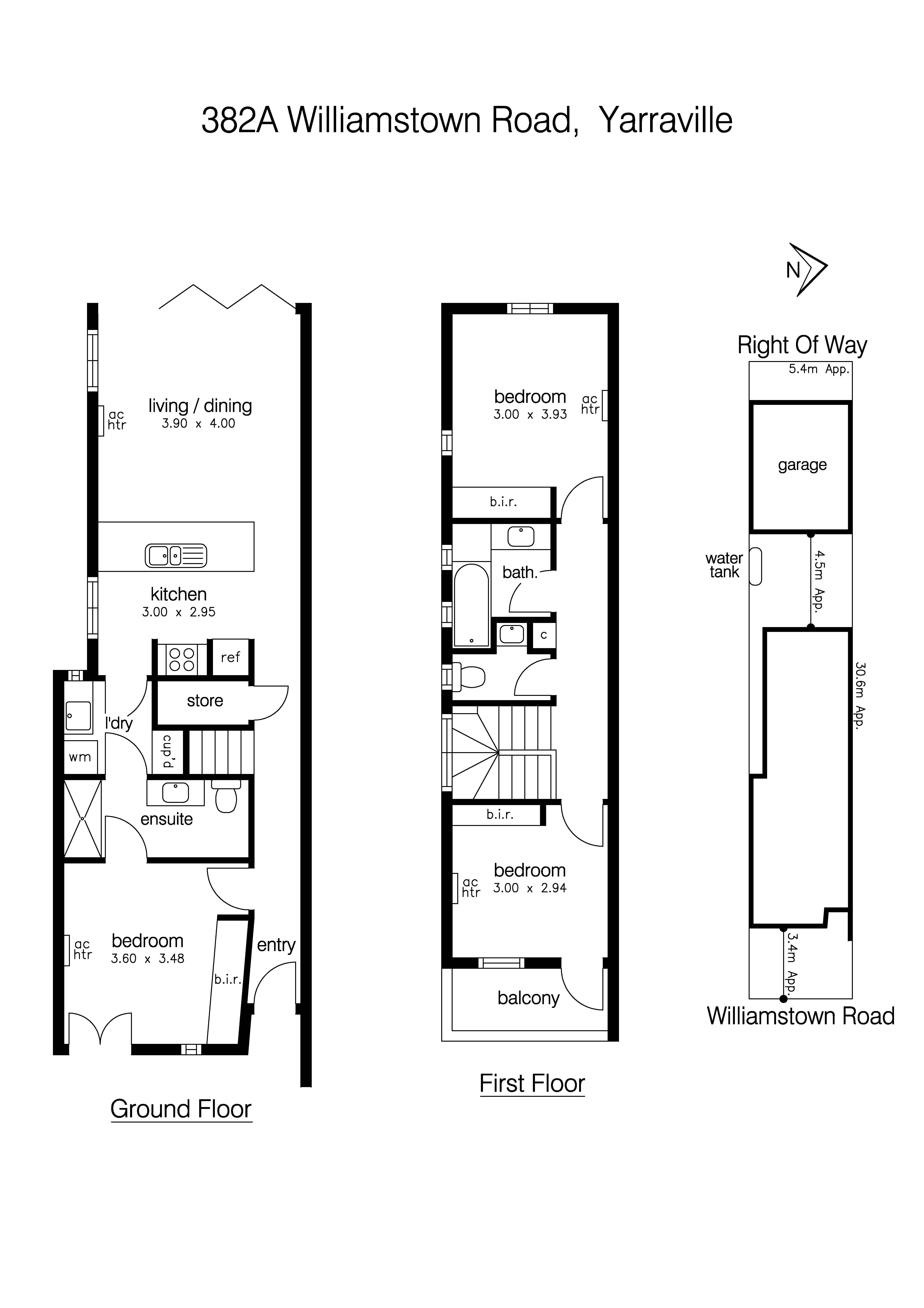 382A Williamstown Road, YARRAVILLE VIC 3013 - Floorplan