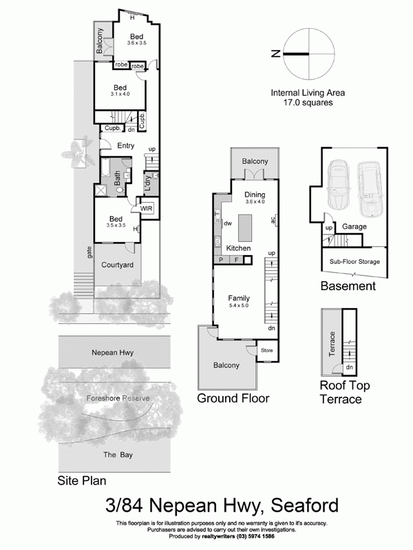 3/84 Nepean Highway, SEAFORD VIC 3198 - Floorplan