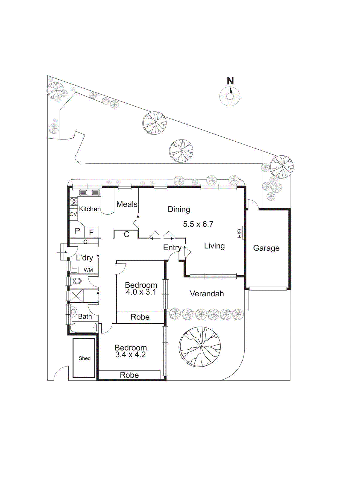 3/85-87 Miller Street, Carnegie VIC 3163 - Floorplan