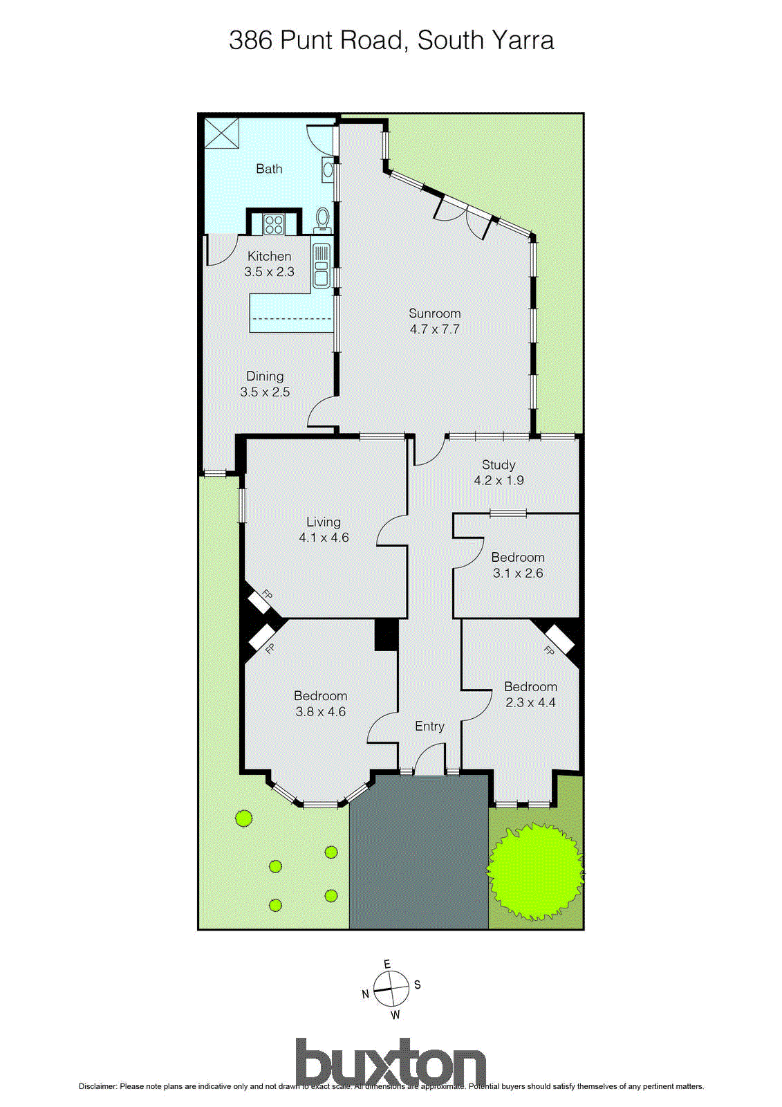 386 Punt Road, South Yarra VIC 3141 - Floorplan