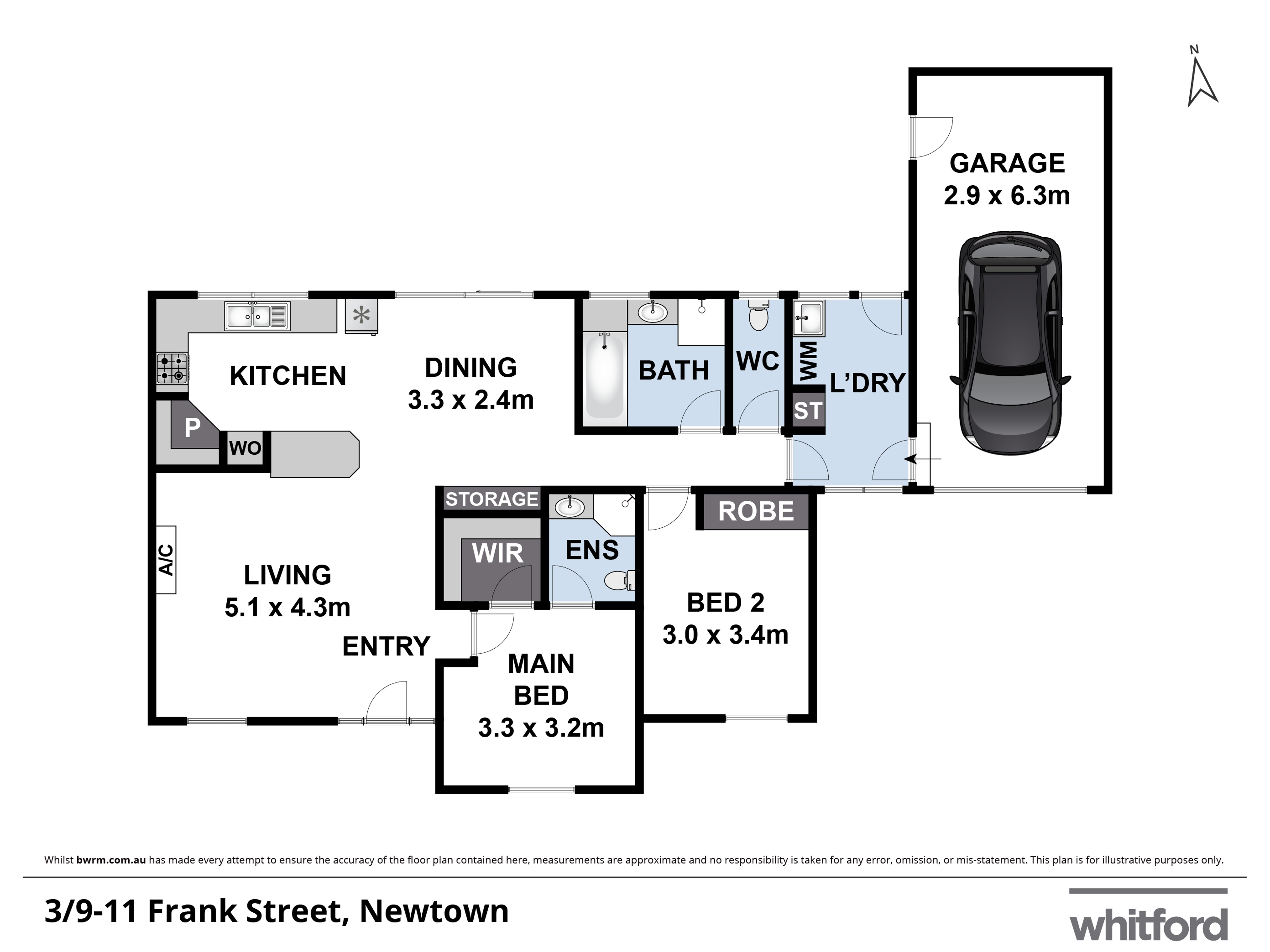 3/9-11 Frank Street, Newtown