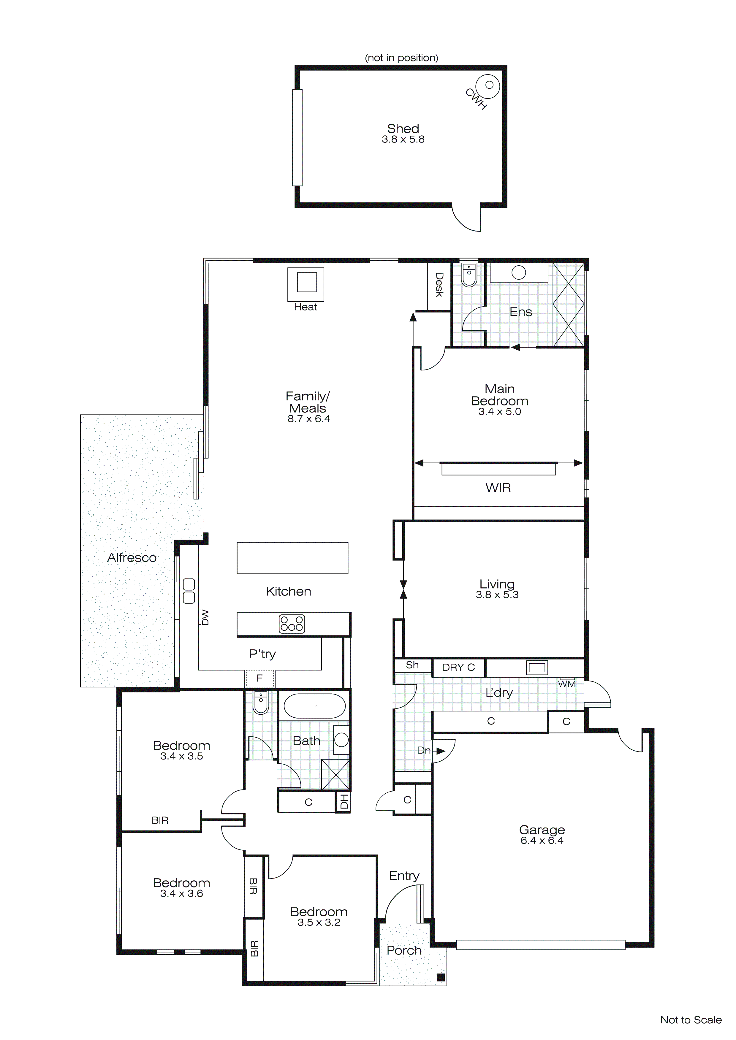 39 Aquiver Terrace, Miners Rest VIC 3352 - Floorplan