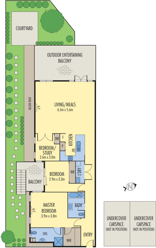 3/9 Belmont Avenue, Glen Iris VIC 3146 - Floorplan