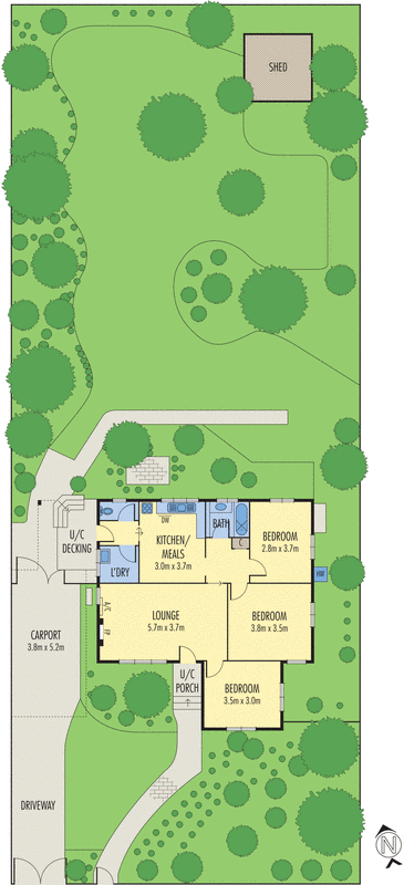 39 Bolwarra Street, Chadstone VIC 3148 - Floorplan