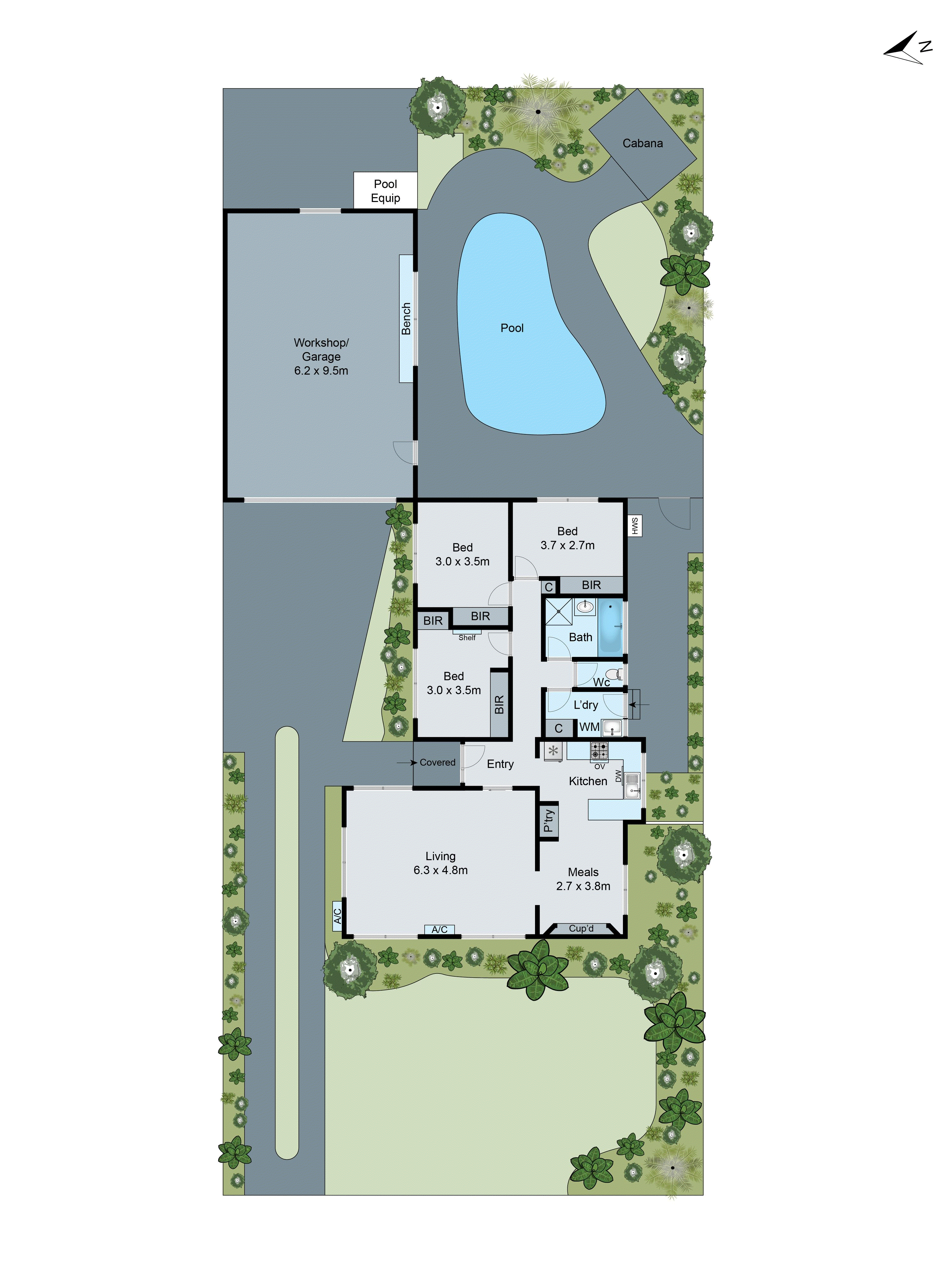 39 Carbine Avenue, Clarinda VIC 3169 - Floorplan