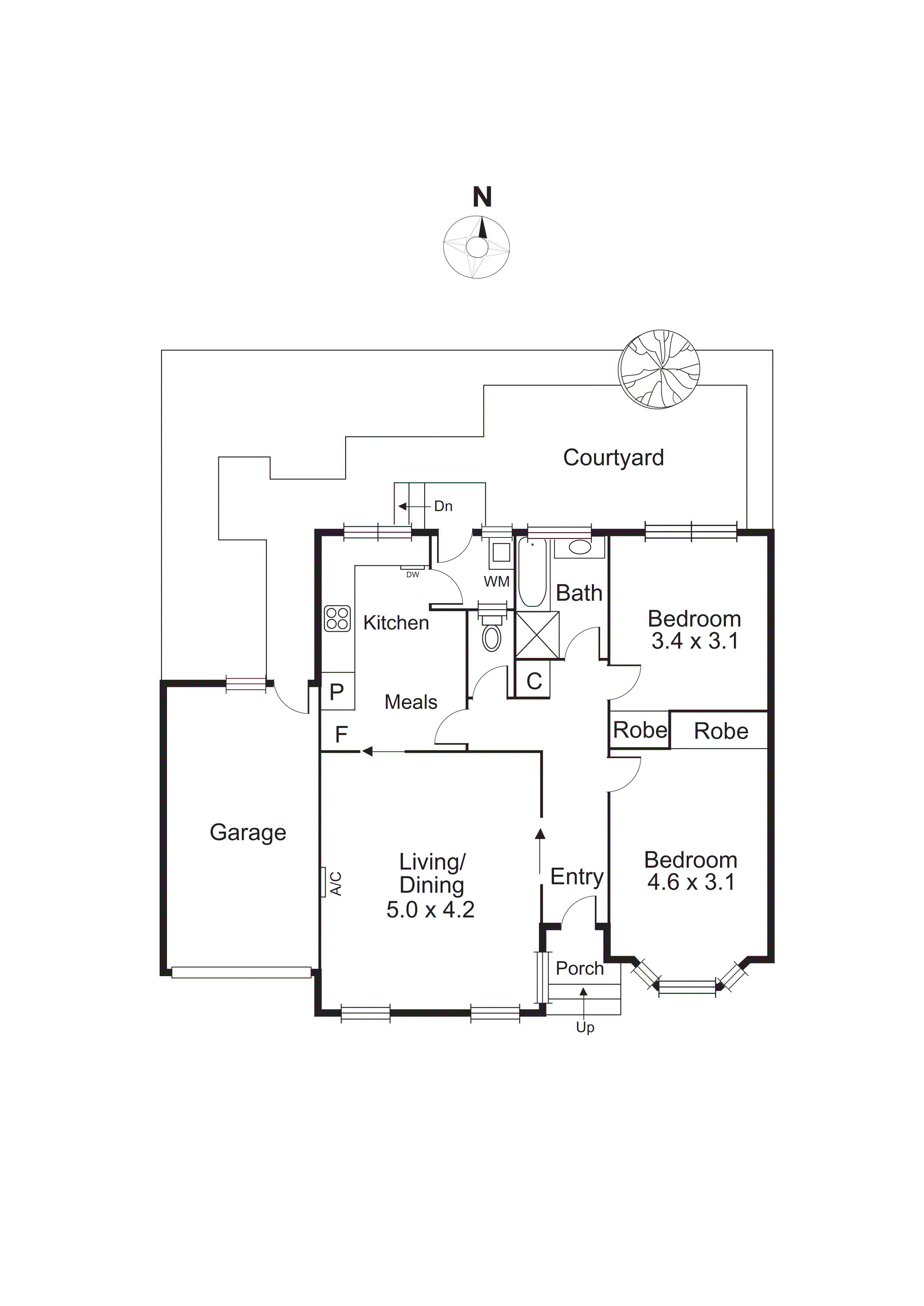 3/9 Carrum Street, Malvern East VIC 3145 - Floorplan