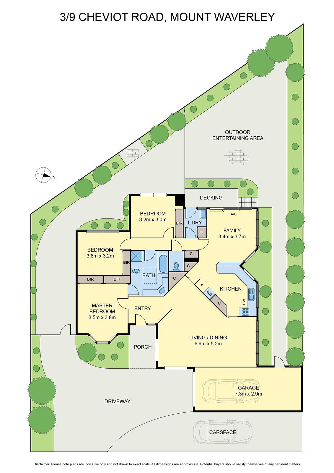 3/9 Cheviot Road, Mount Waverley VIC 3149 - Floorplan