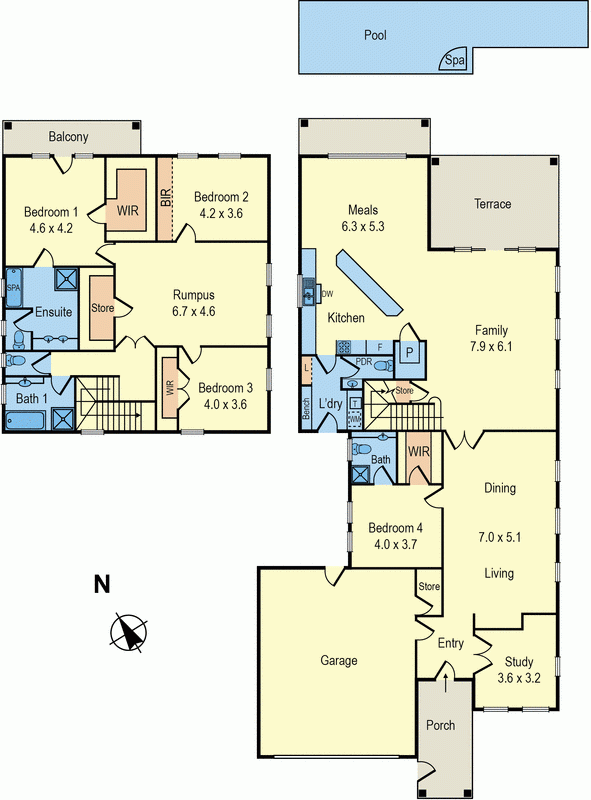 39 Christina Terrace, DINGLEY VILLAGE VIC 3172 - Floorplan
