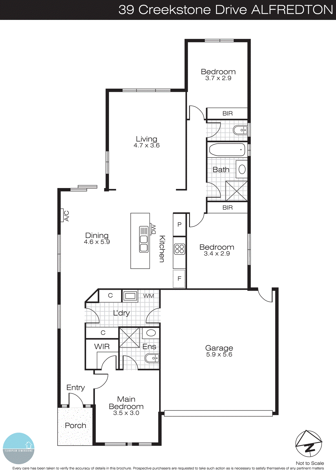 39 Creekstone Drive, Alfredton VIC 3350 - Floorplan