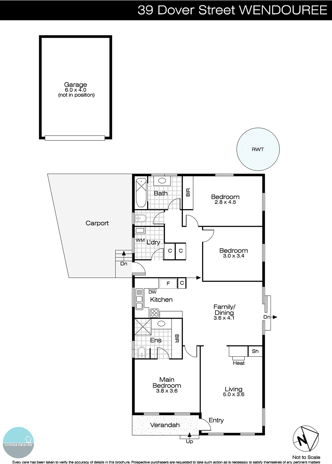 39 Dover Street, Wendouree VIC 3355 - Floorplan