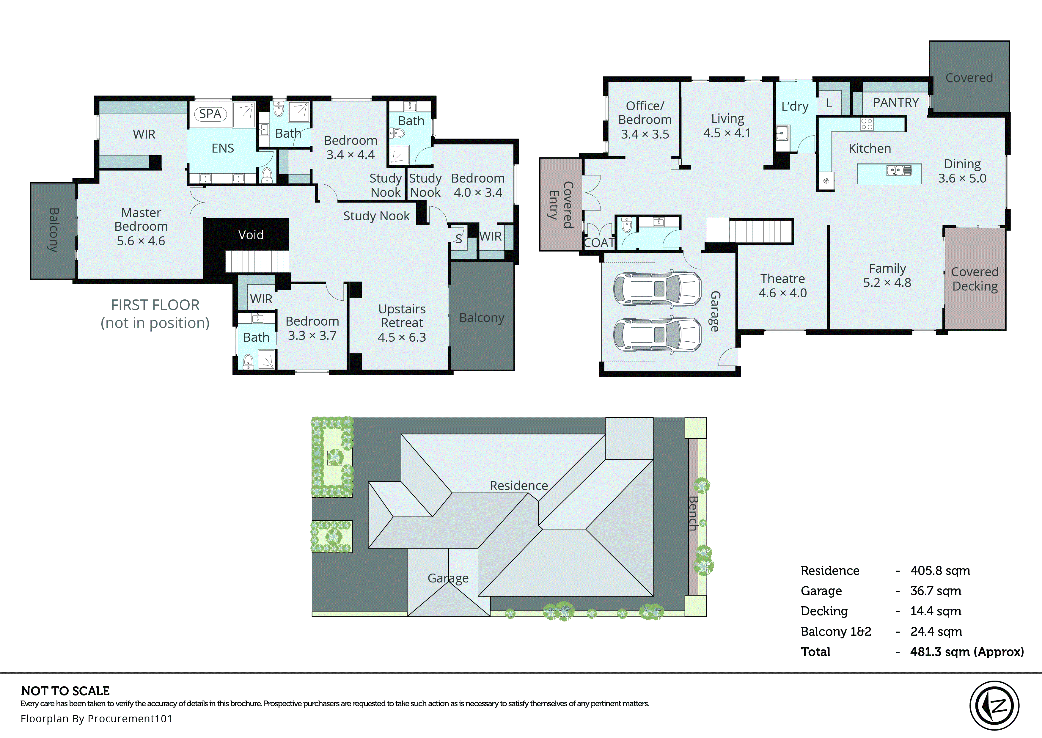 39 Edgecomb Street, Keysborough VIC 3173 - Floorplan