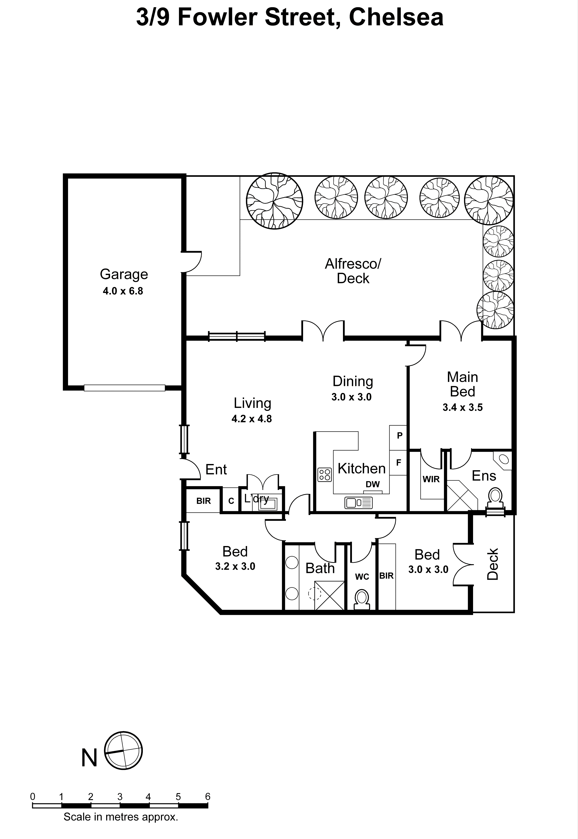 3/9 Fowler Street, Chelsea VIC 3196 - Floorplan