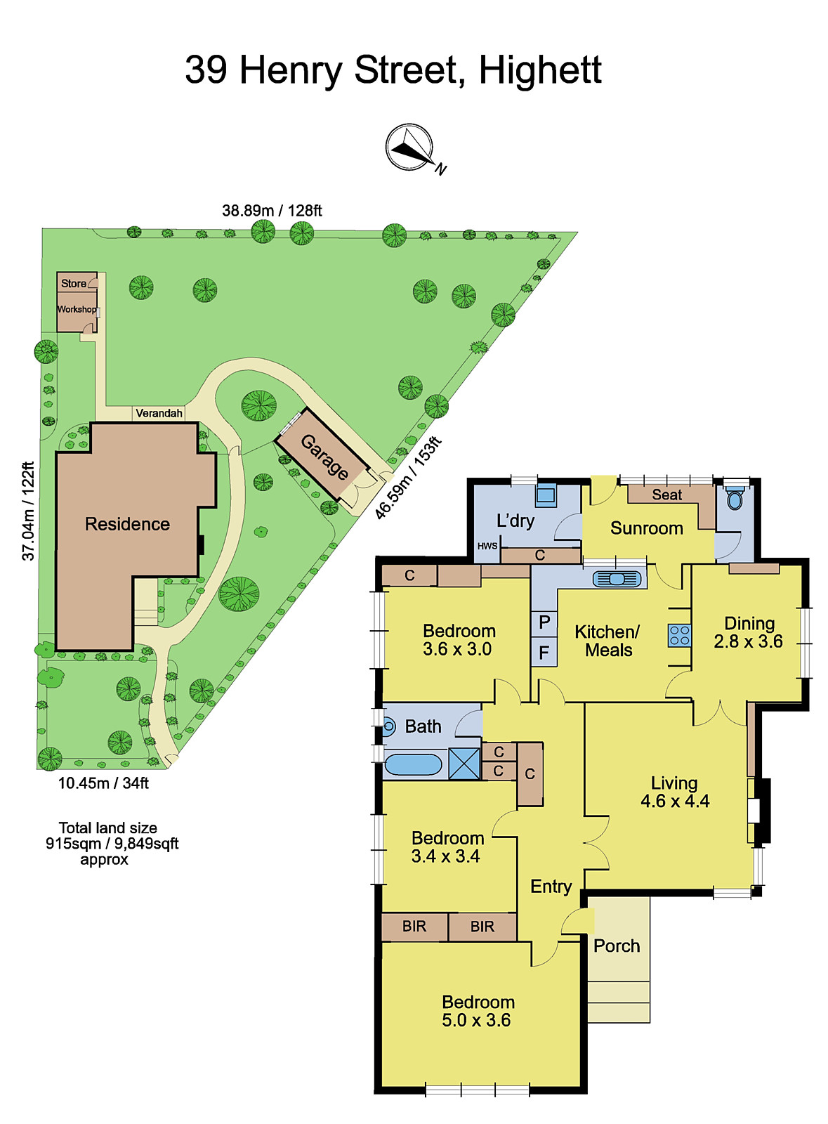 39 Henry Street, Highett VIC 3190 - Floorplan