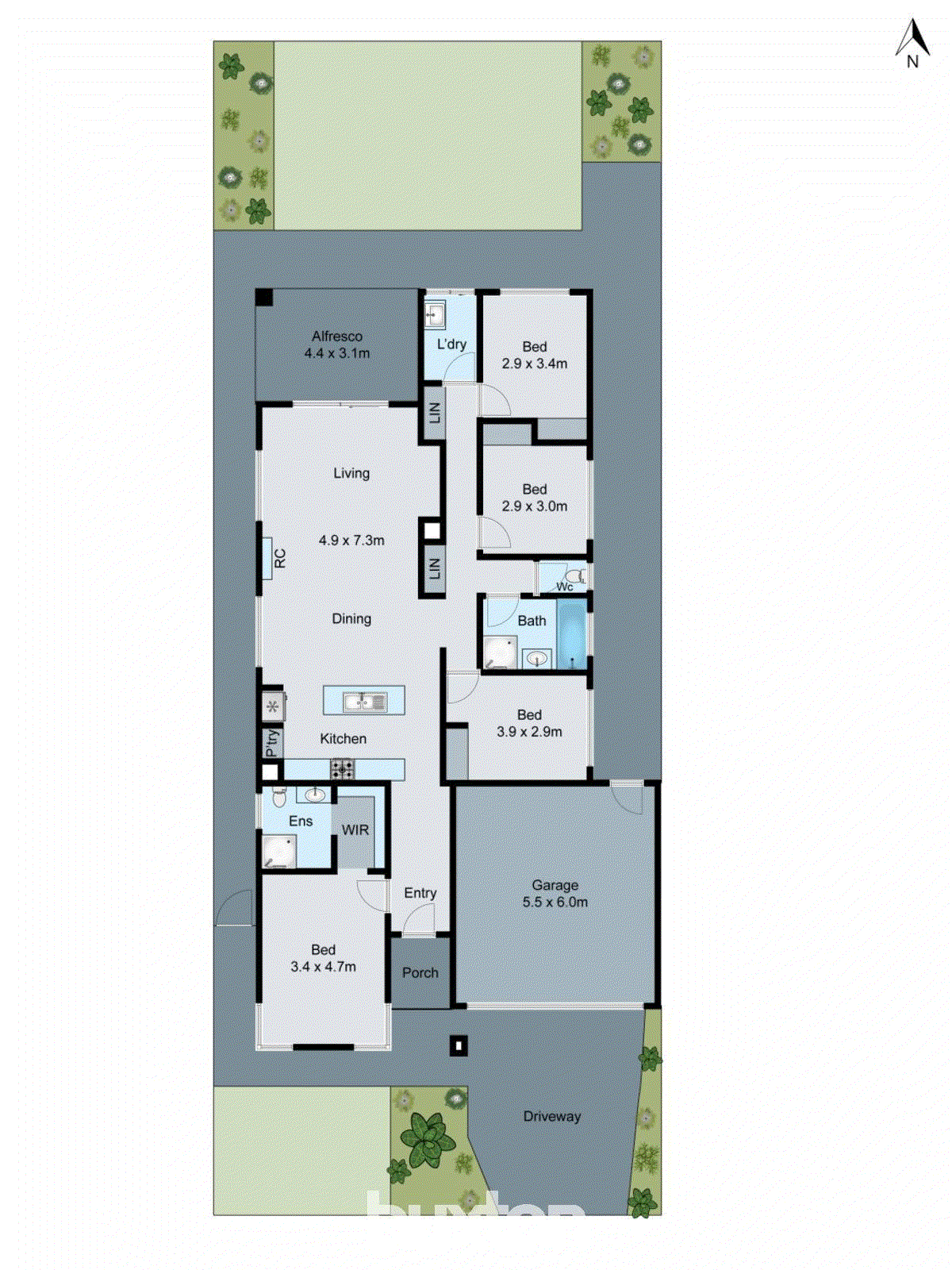39 Iris Loop, Armstrong Creek VIC 3217 - Floorplan