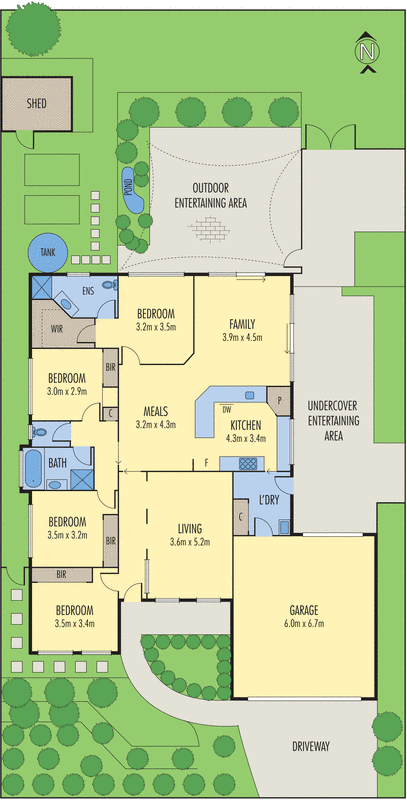 39 Ironbark Street, Waurn Ponds VIC 3216 - Floorplan
