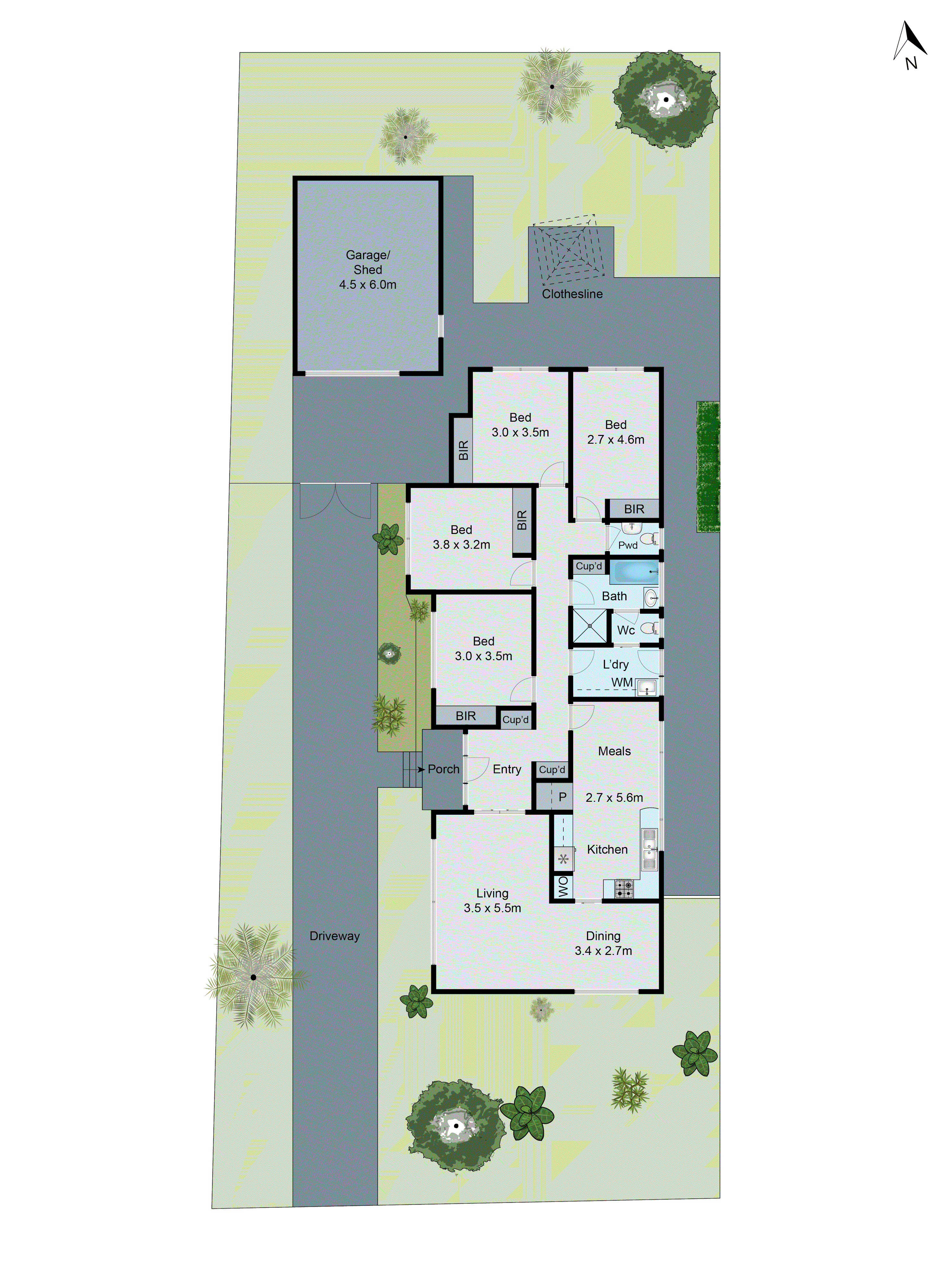 39 Kambara Drive, Mulgrave VIC 3170 - Floorplan