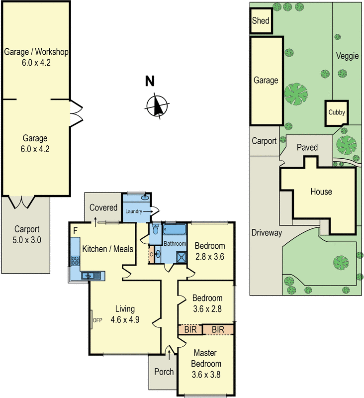 39 Kershaw Street, Mordialloc VIC 3195 - Floorplan