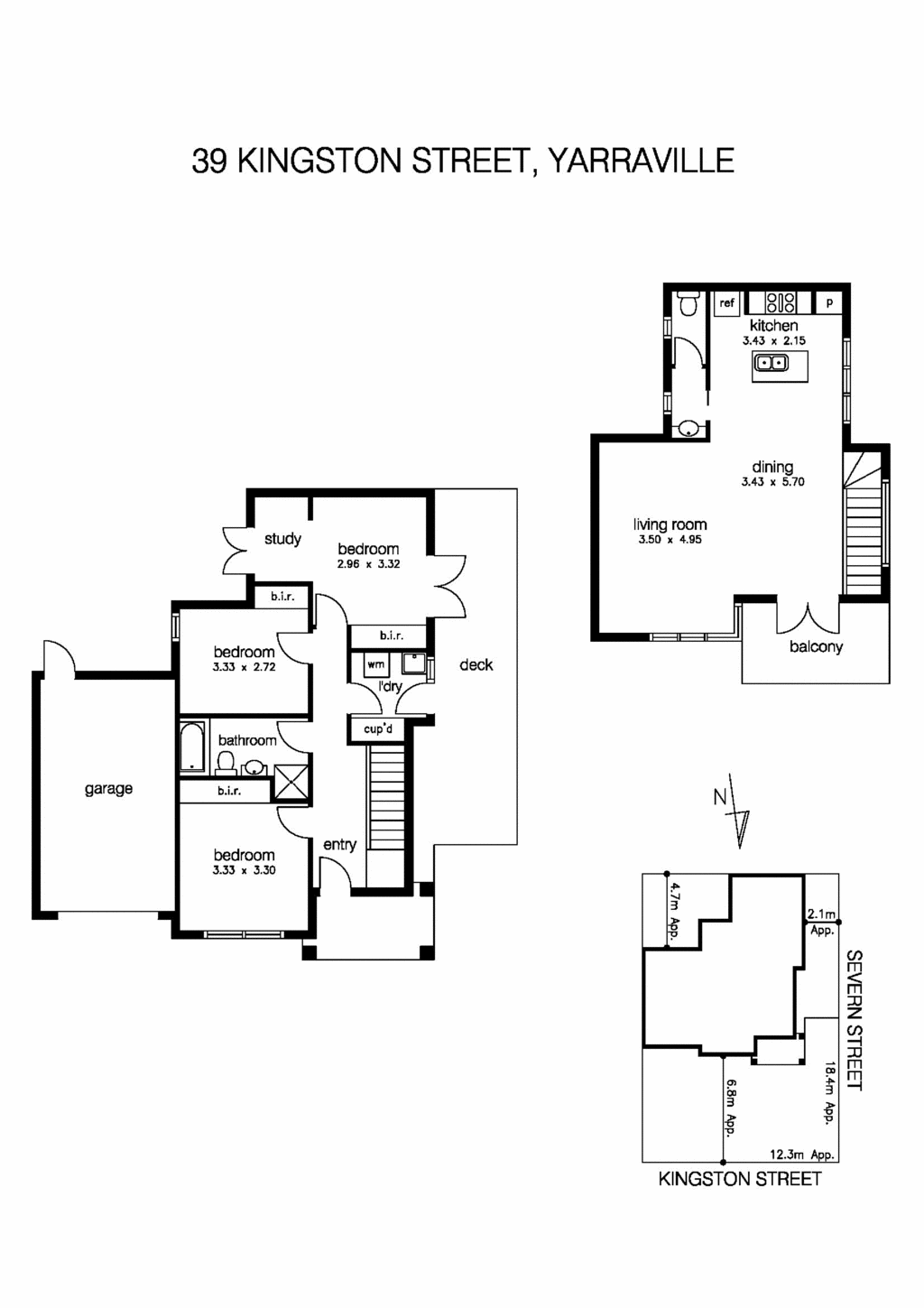 39 Kingston Street, YARRAVILLE VIC 3013 - Floorplan