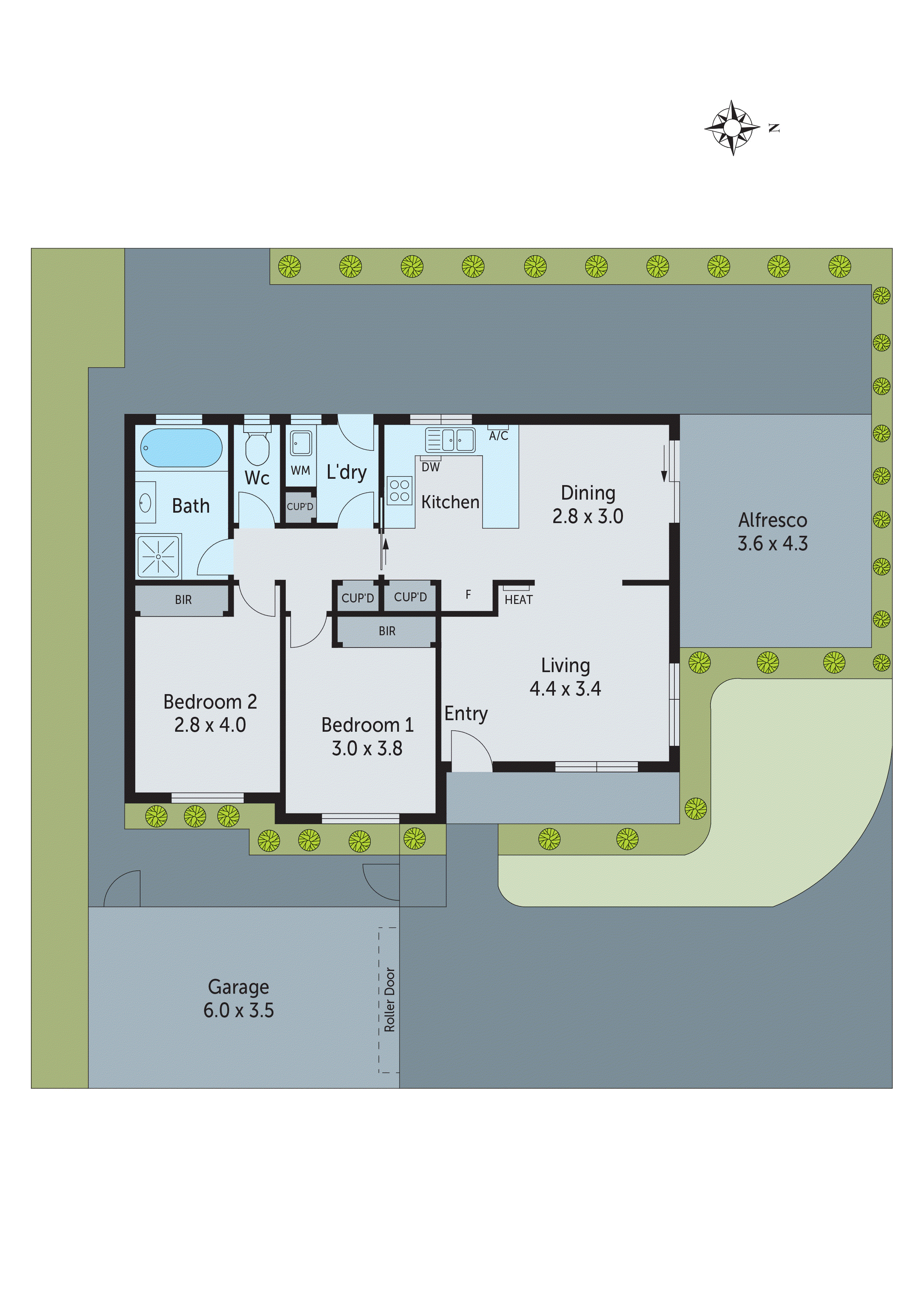 3/9 Kurrajong Court, Grovedale VIC 3216 - Floorplan