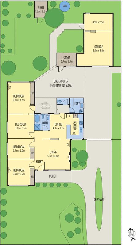 39 Pitman Street, Newcomb VIC 3219 - Floorplan