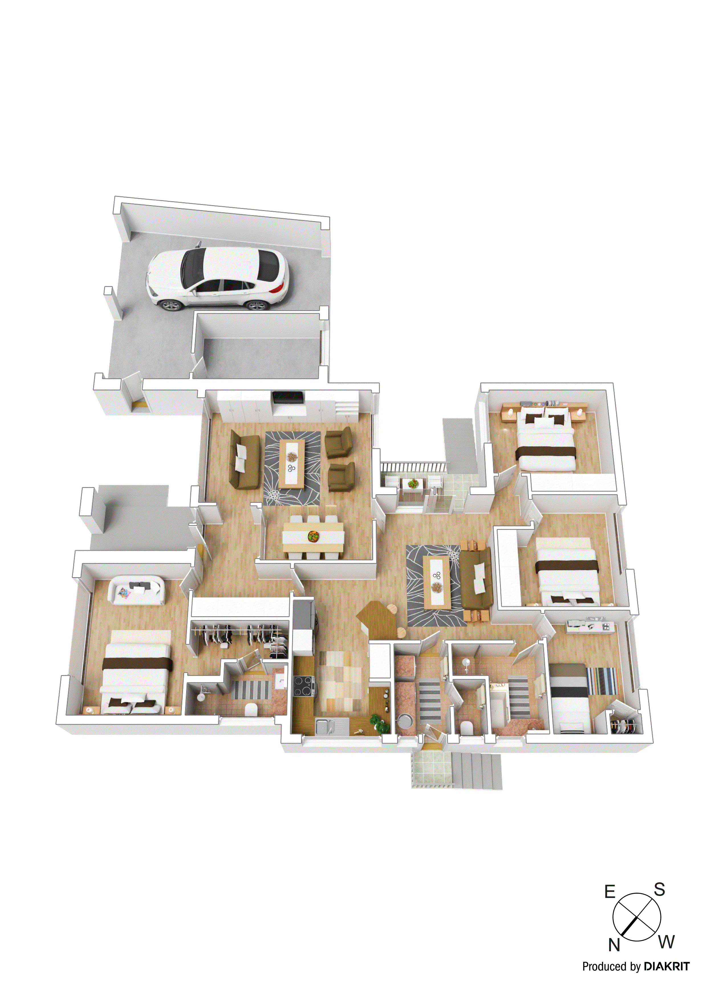 39 Rembrandt Drive, Wheelers Hill VIC 3150 - Floorplan