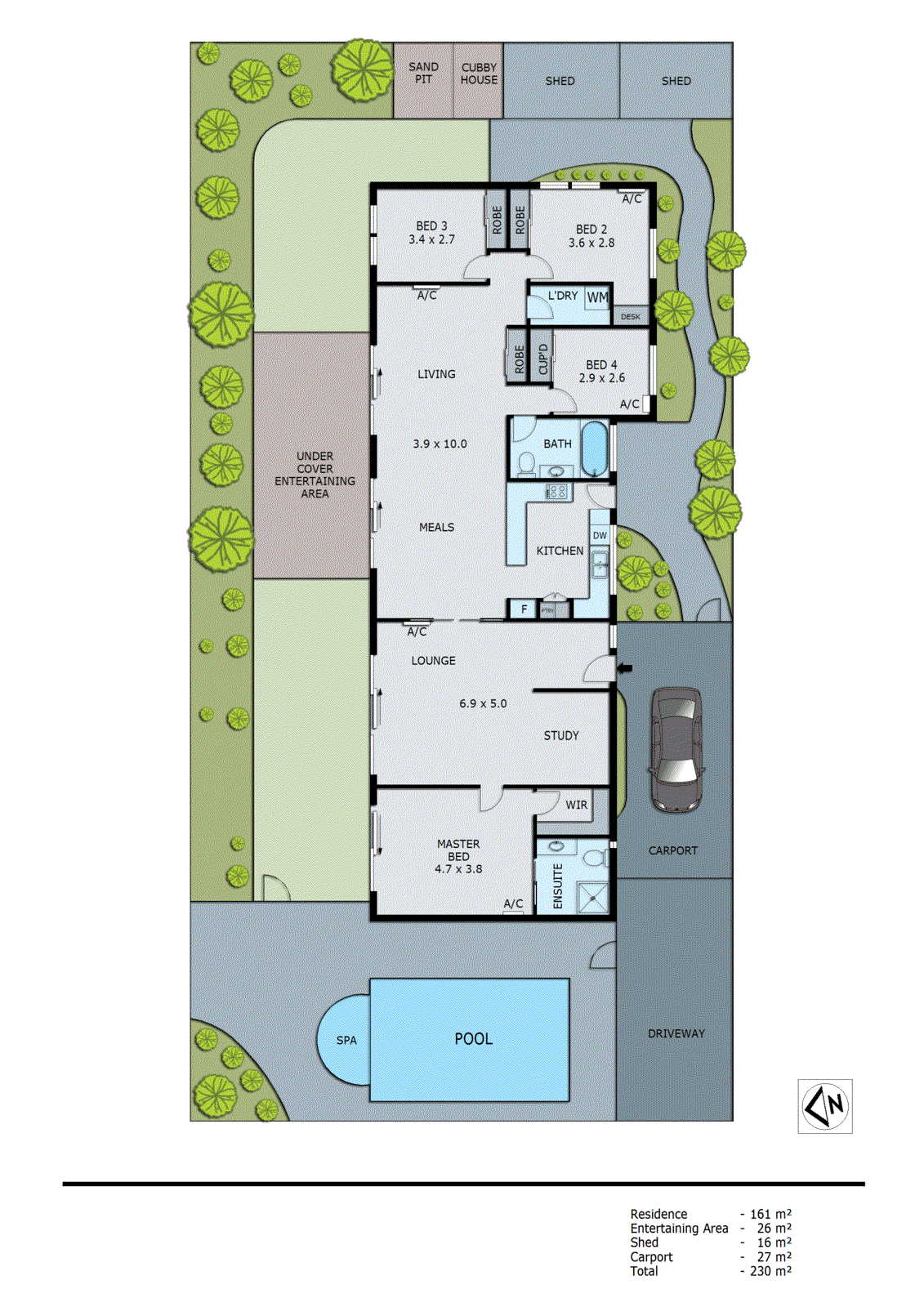 39 Sharrock Drive, Dingley Village VIC 3172 - Floorplan