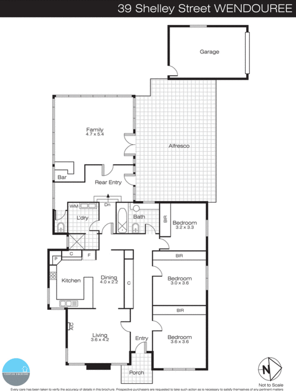 39 Shelley Street, Wendouree VIC 3355 - Floorplan