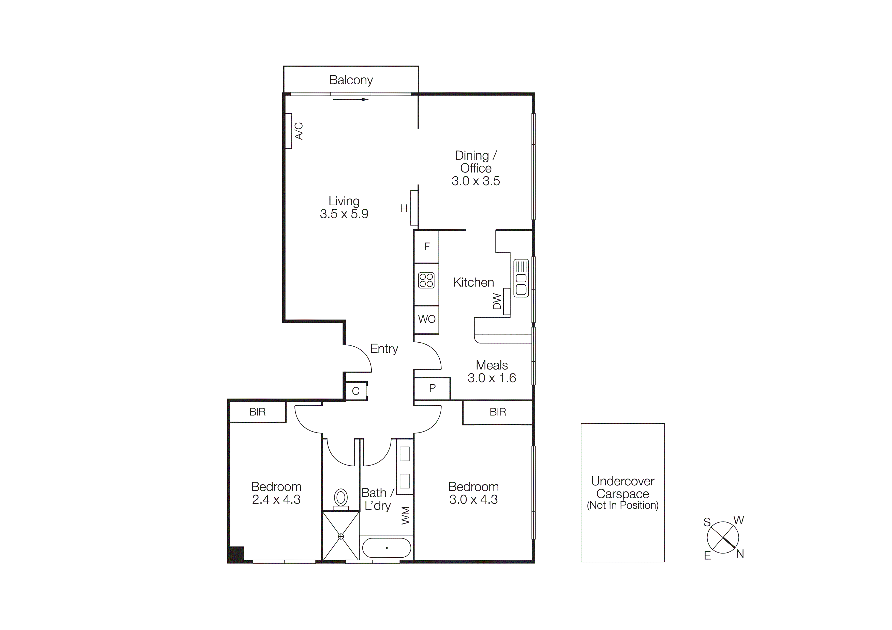3/9 Tiuna Grove, Elwood VIC 3184 - Floorplan